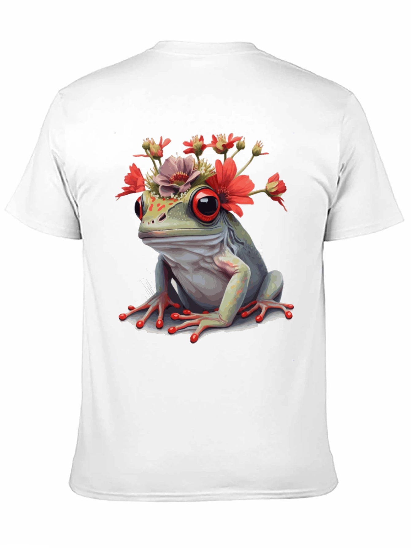 Frog with Flowers T-Shirt
