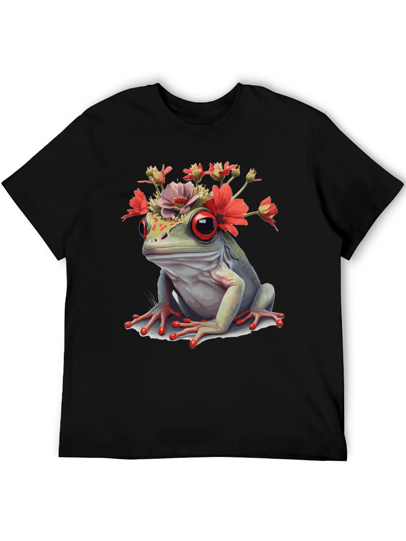Frog with Flowers T-Shirt