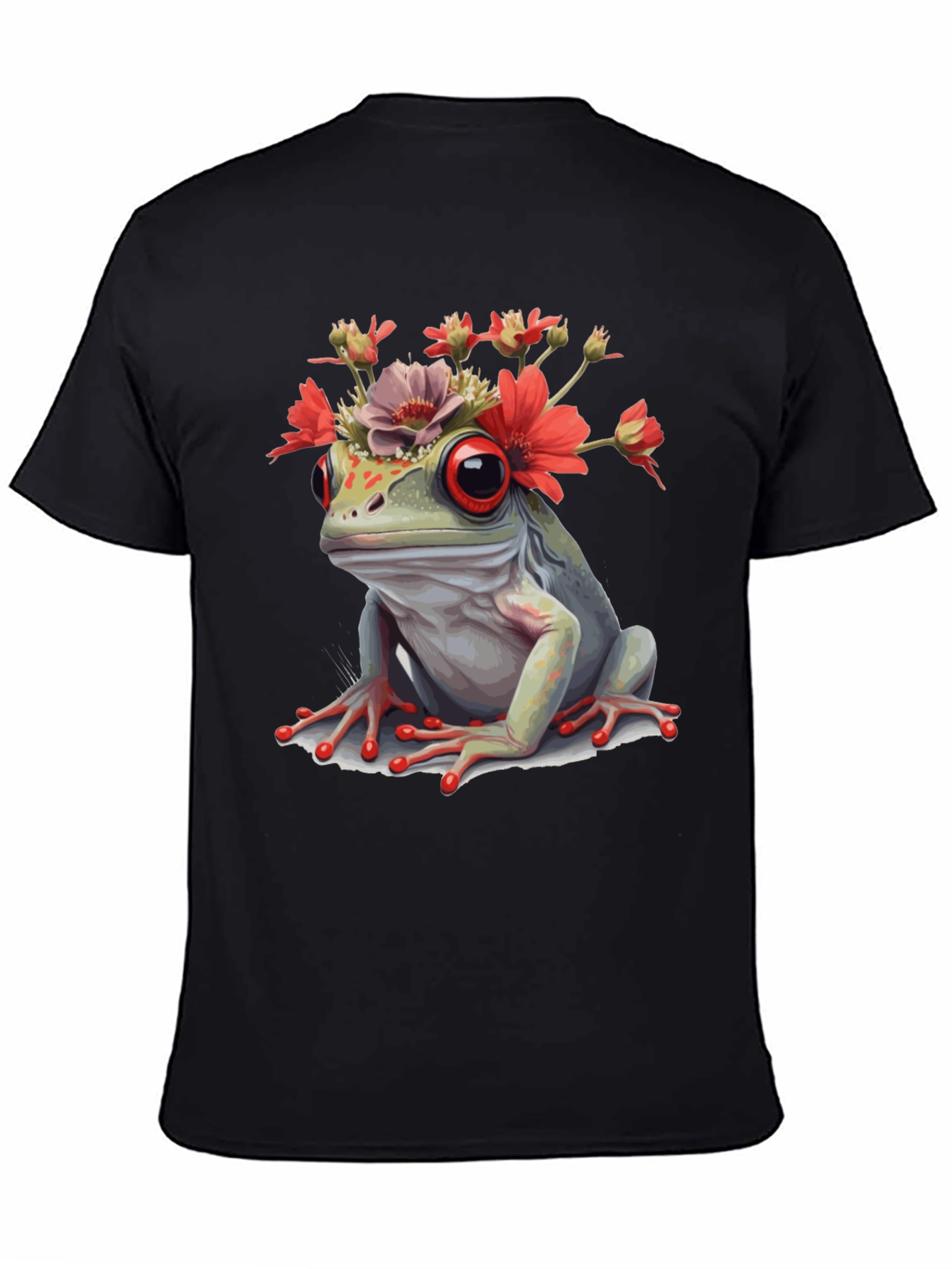 Frog with Flowers T-Shirt