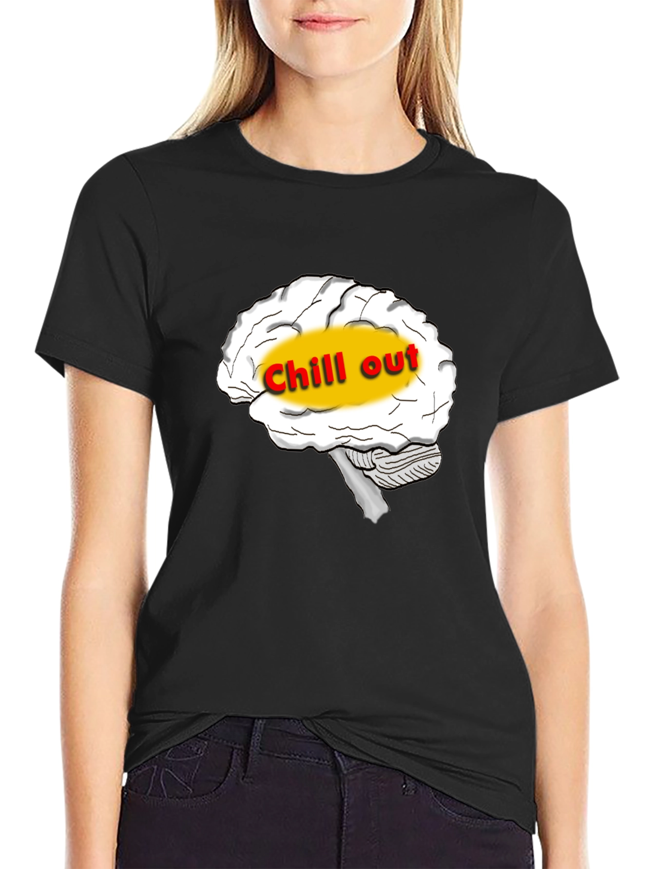 Chill Out Brain Tee - Relaxed Mind T-Shirt