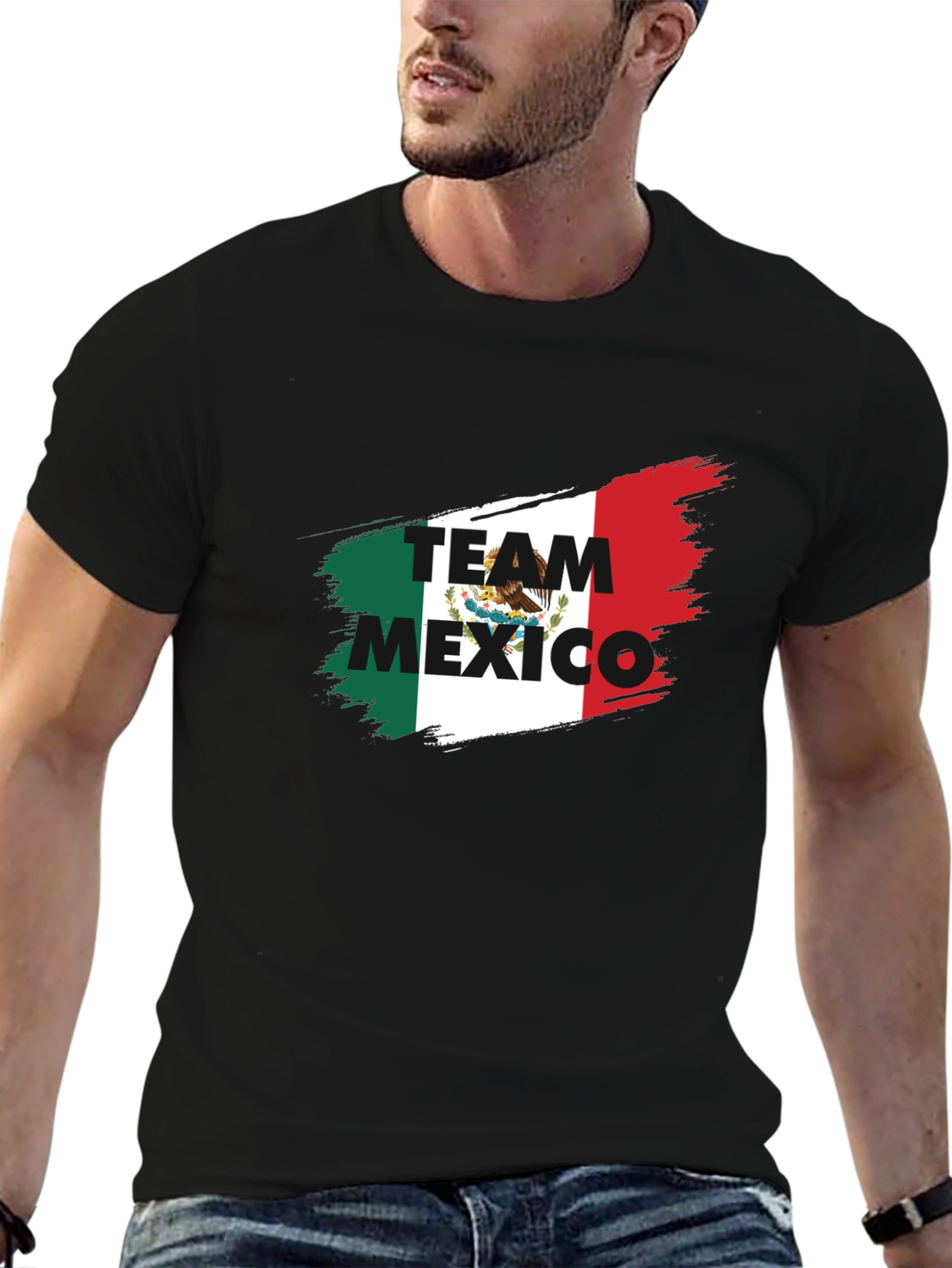 Team Mexico T-Shirt - Black