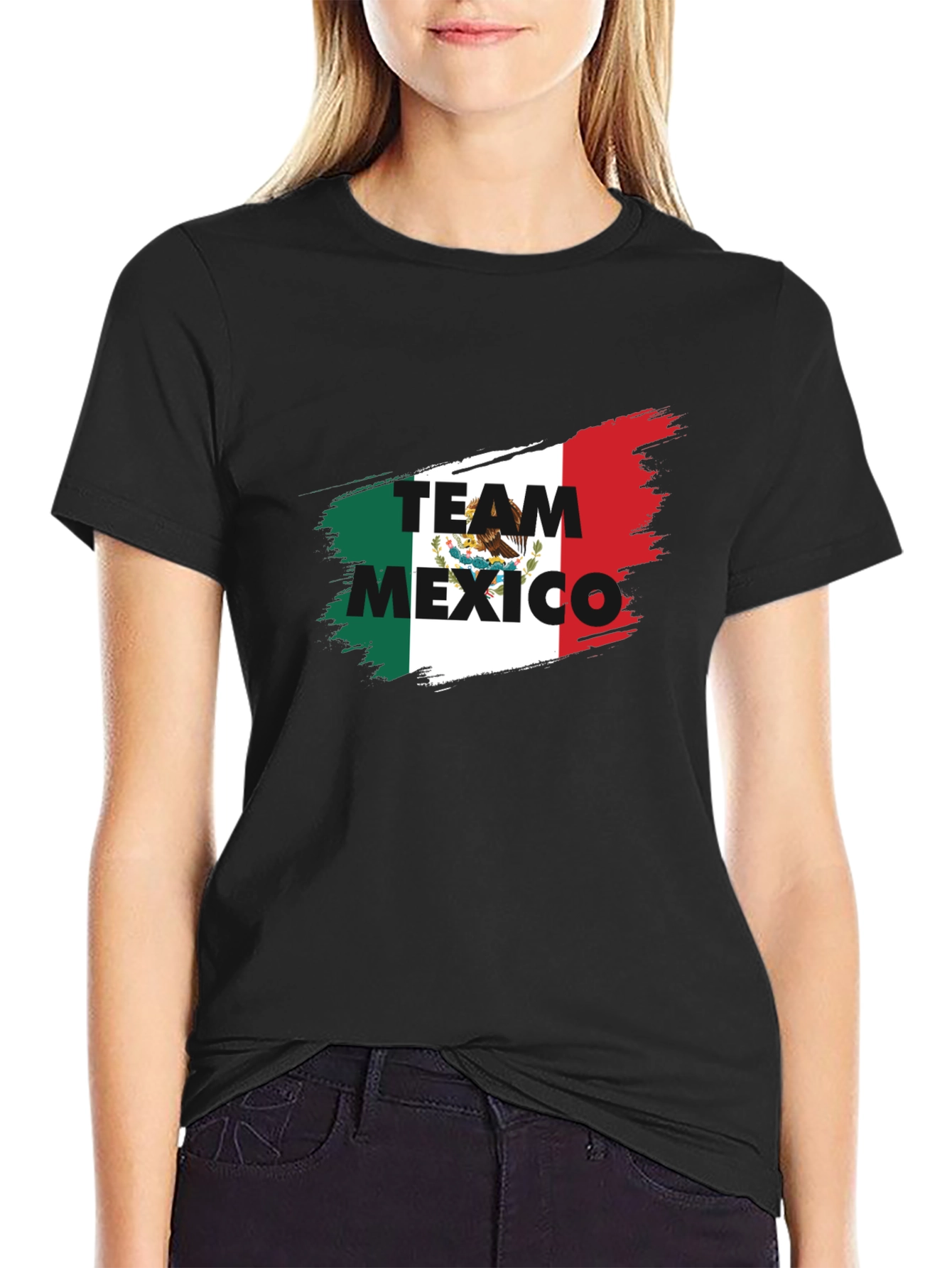 Team Mexico T-Shirt - Black