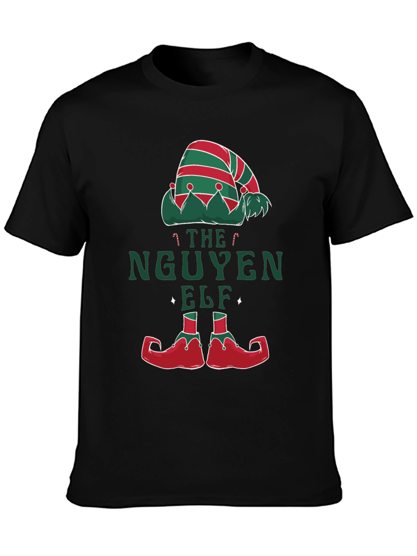 The Nguyen Elf Christmas T-Shirt Holiday Festive Gift