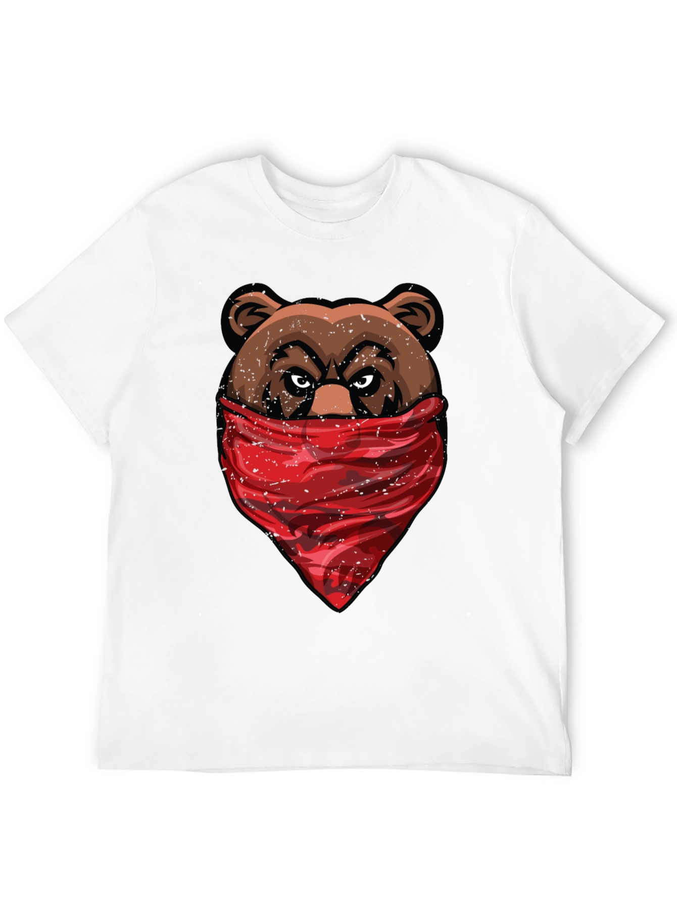 Bear Bandit Graphic Tee - Cool & Edgy Streetwear