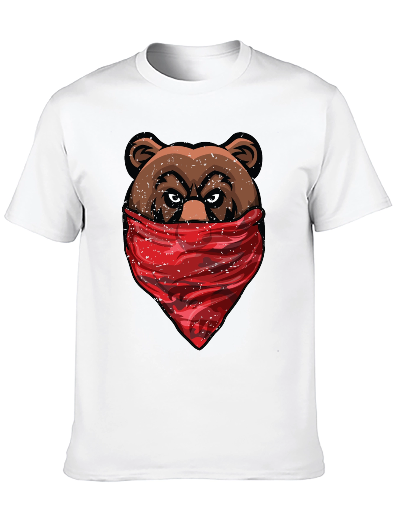 Bear Bandit Graphic Tee - Cool & Edgy Streetwear