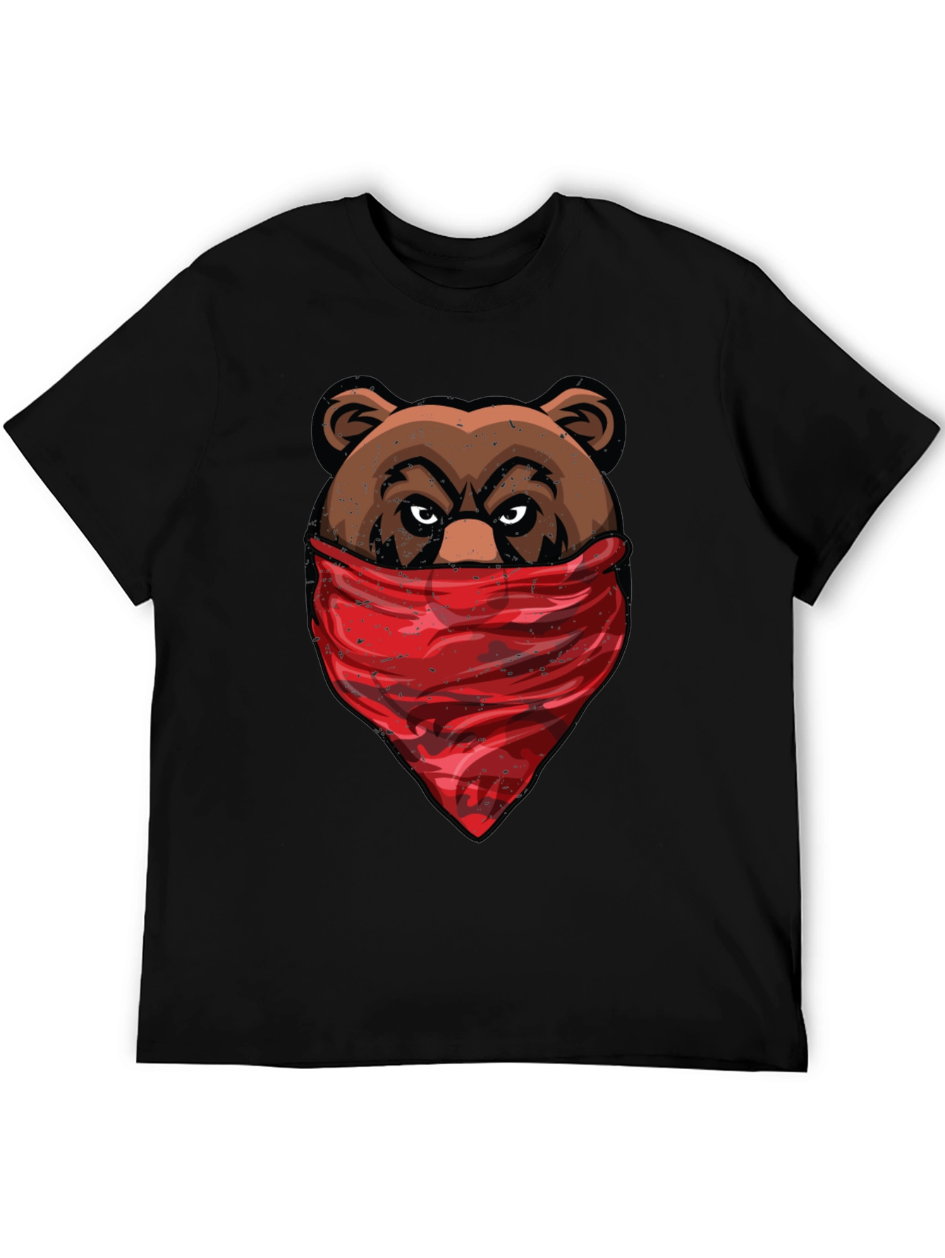 Bear Bandit Graphic Tee - Cool & Edgy Streetwear