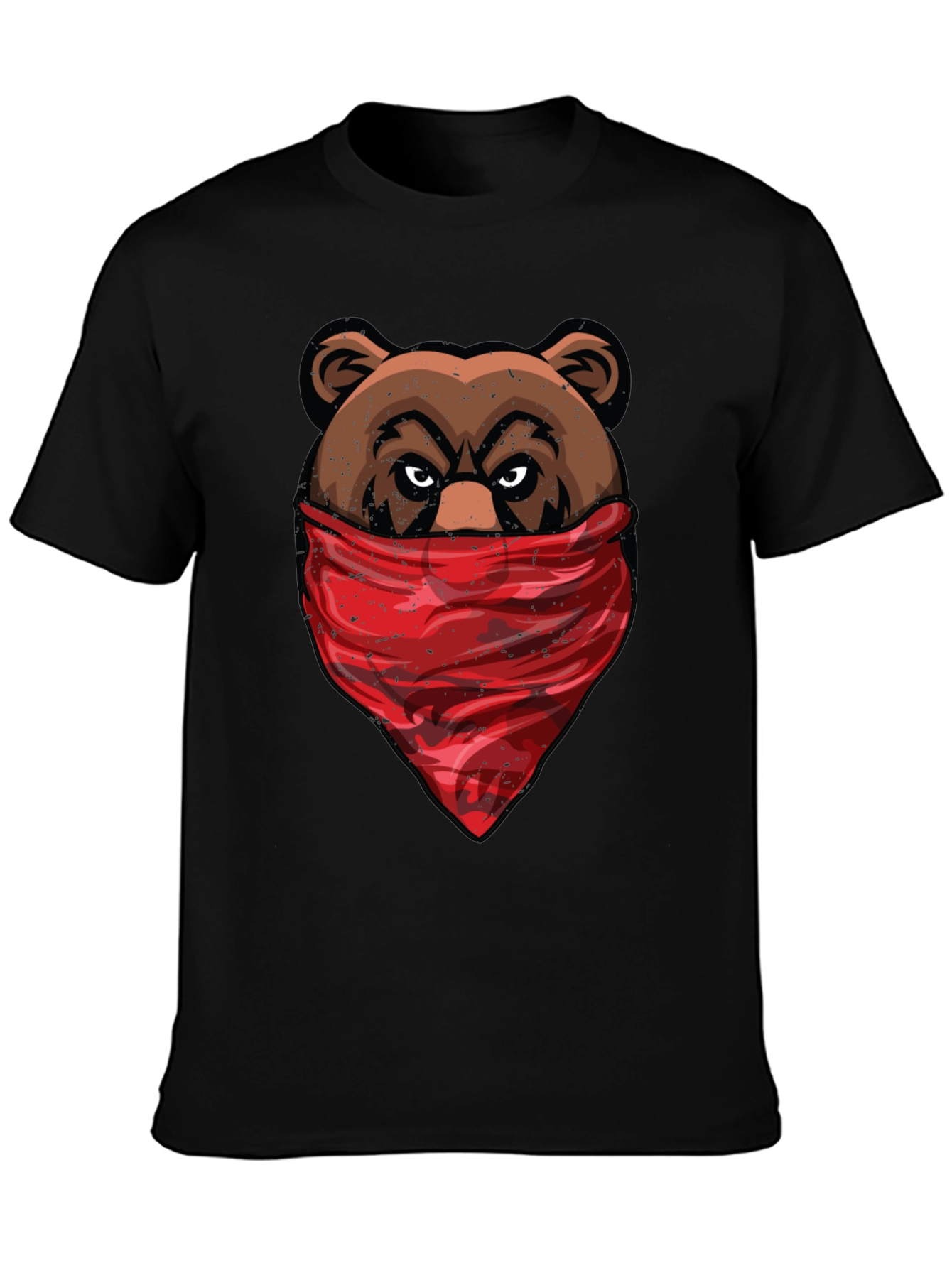 Bear Bandit Graphic Tee - Cool & Edgy Streetwear