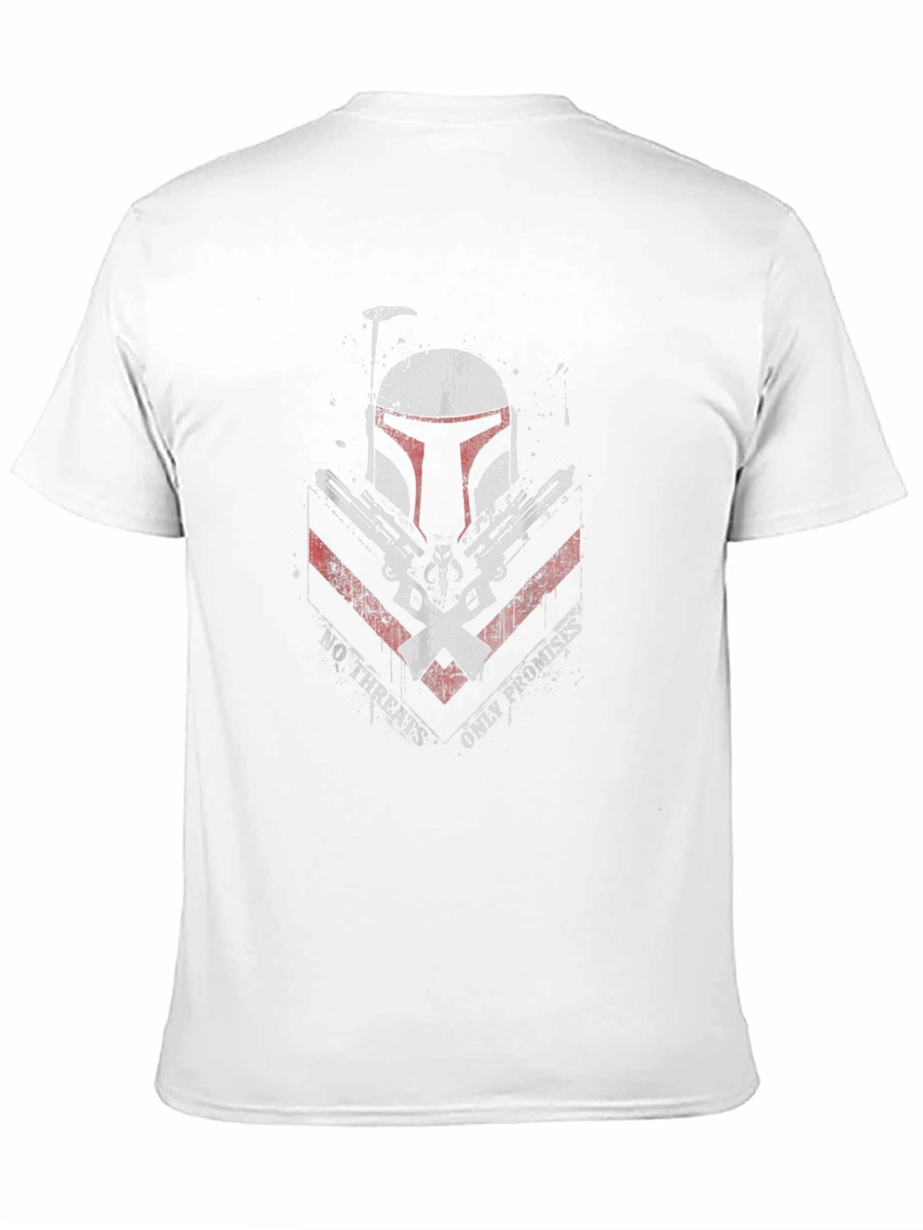 Boba Fett Inspired Graphic Tee - No Threats
