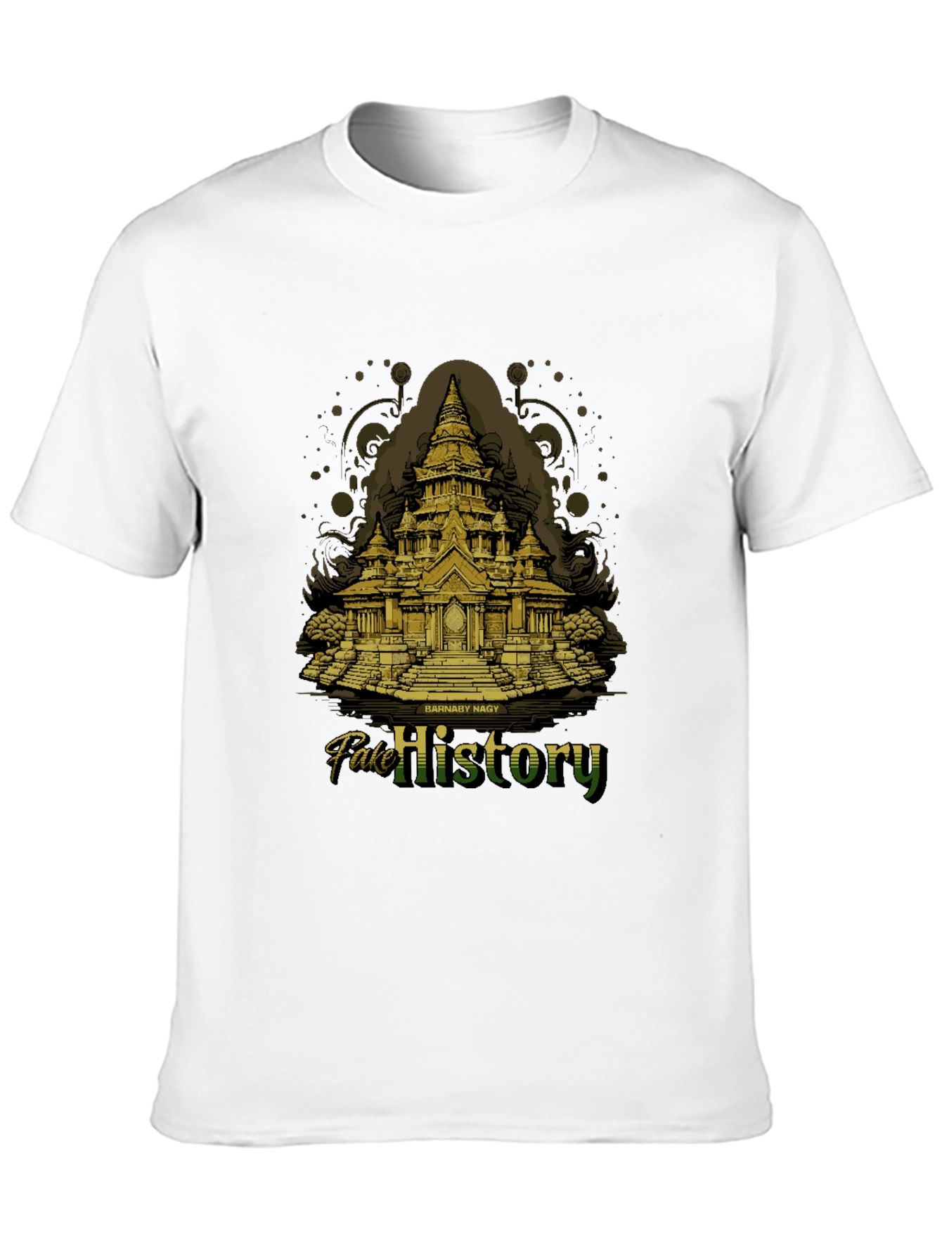 Fake History Temple Graphic T-Shirt