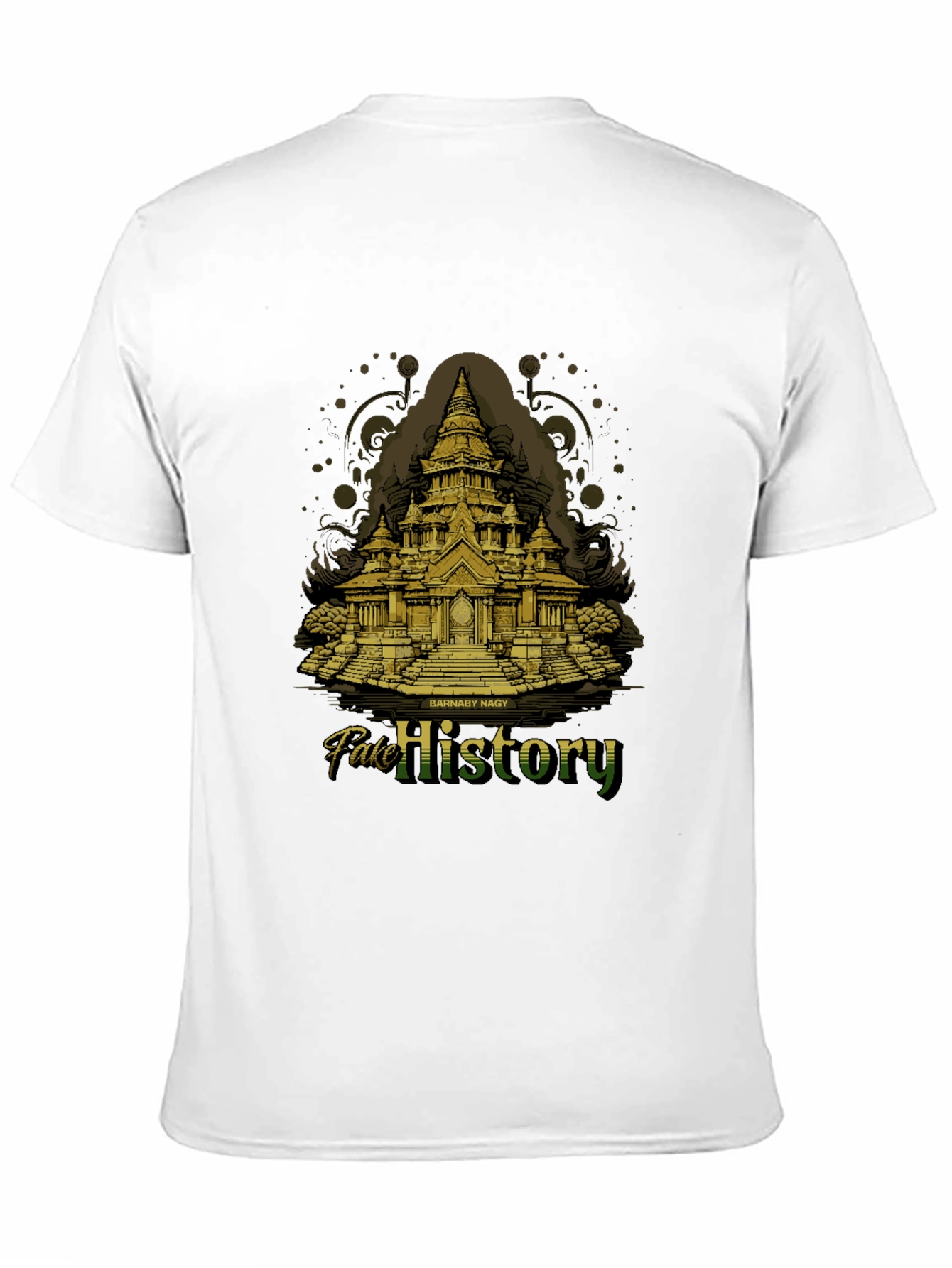 Fake History Temple Graphic T-Shirt