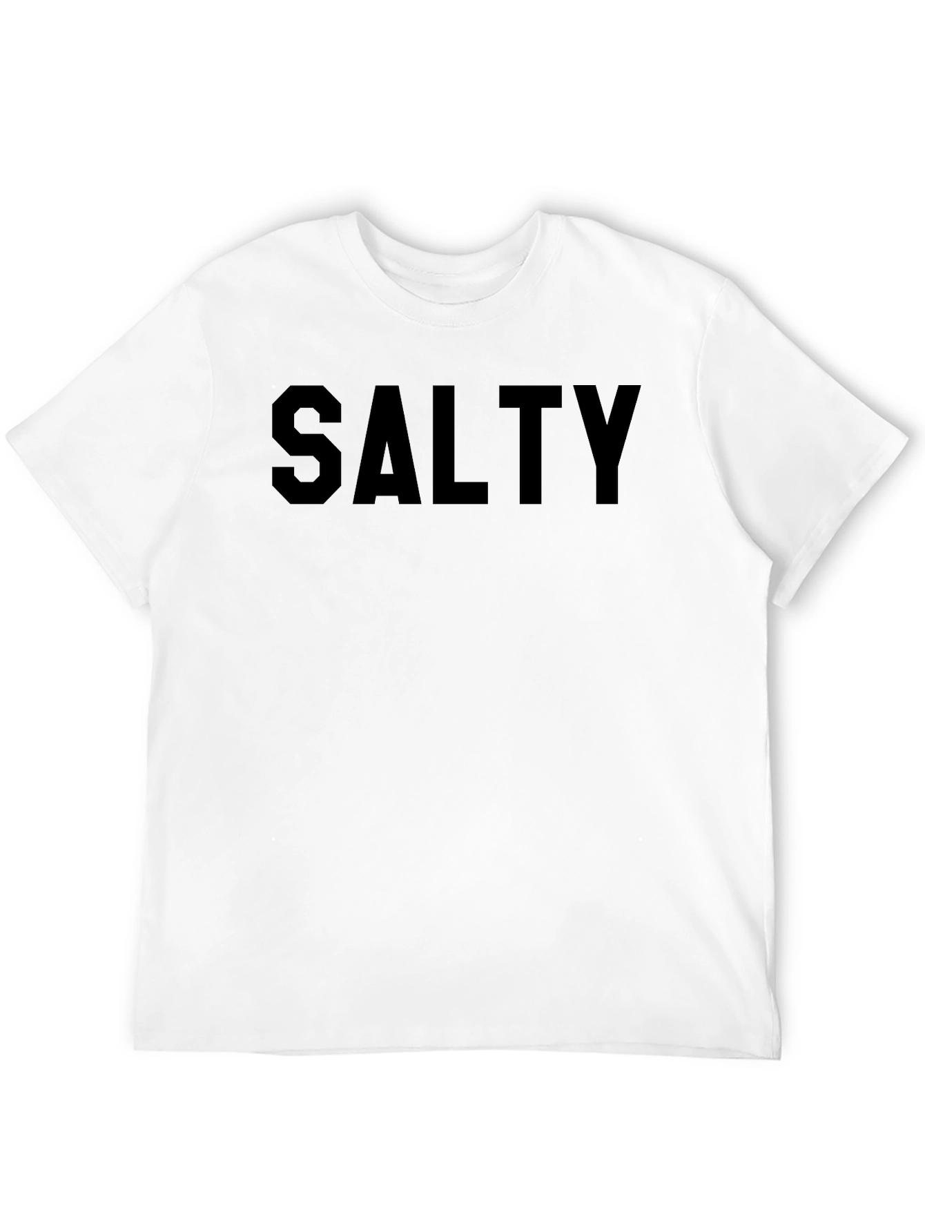 Salty Graphic Tee - Mens Crew Neck T-Shirt