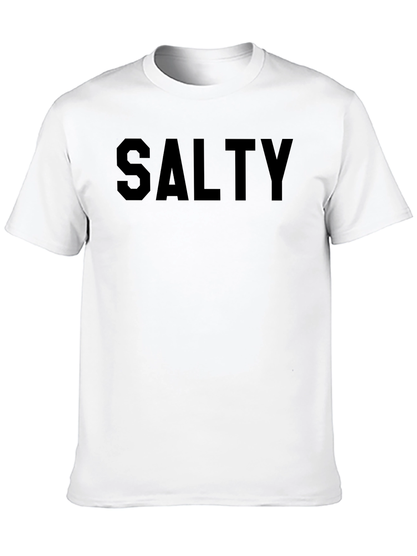 Salty Graphic Tee - Mens Crew Neck T-Shirt