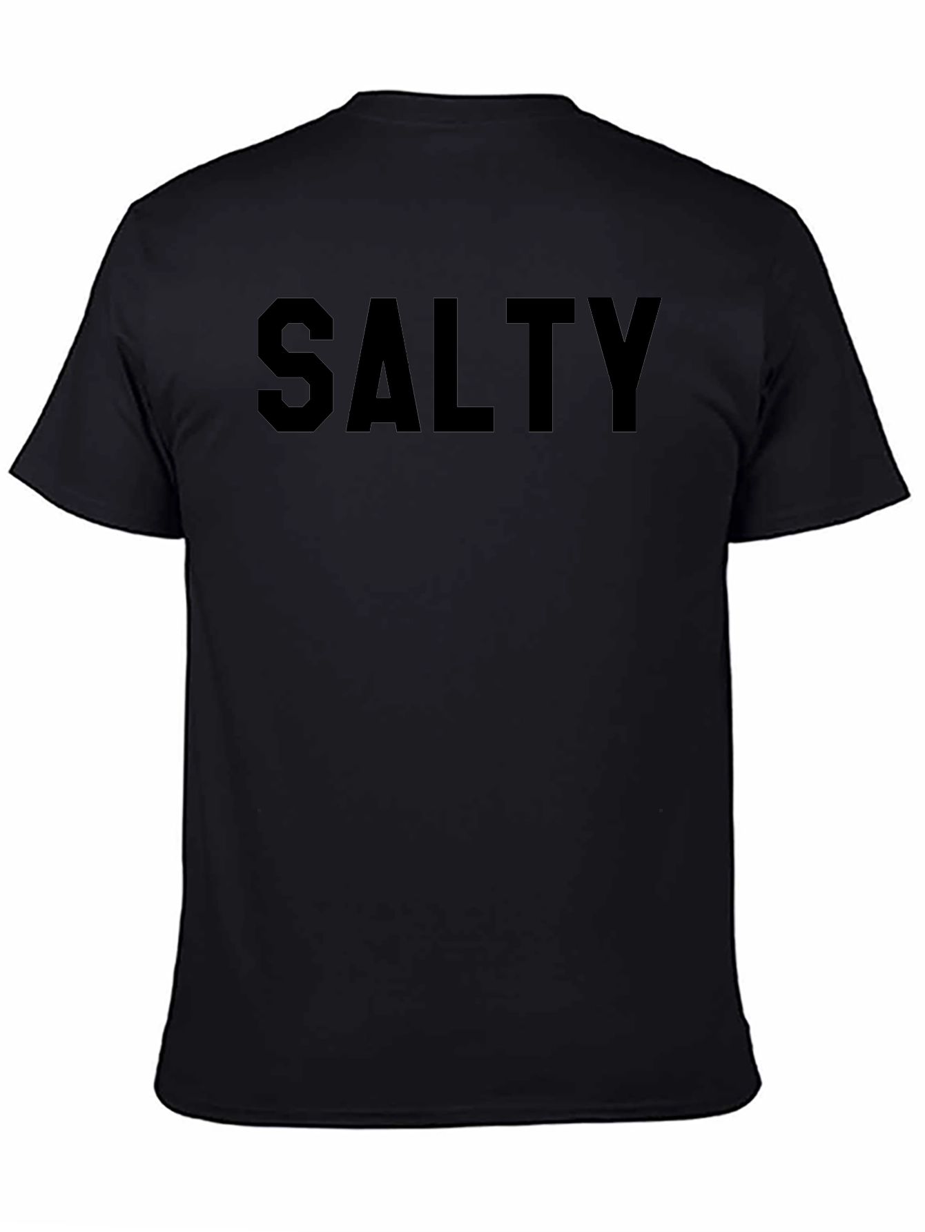 Salty Graphic Tee - Mens Crew Neck T-Shirt