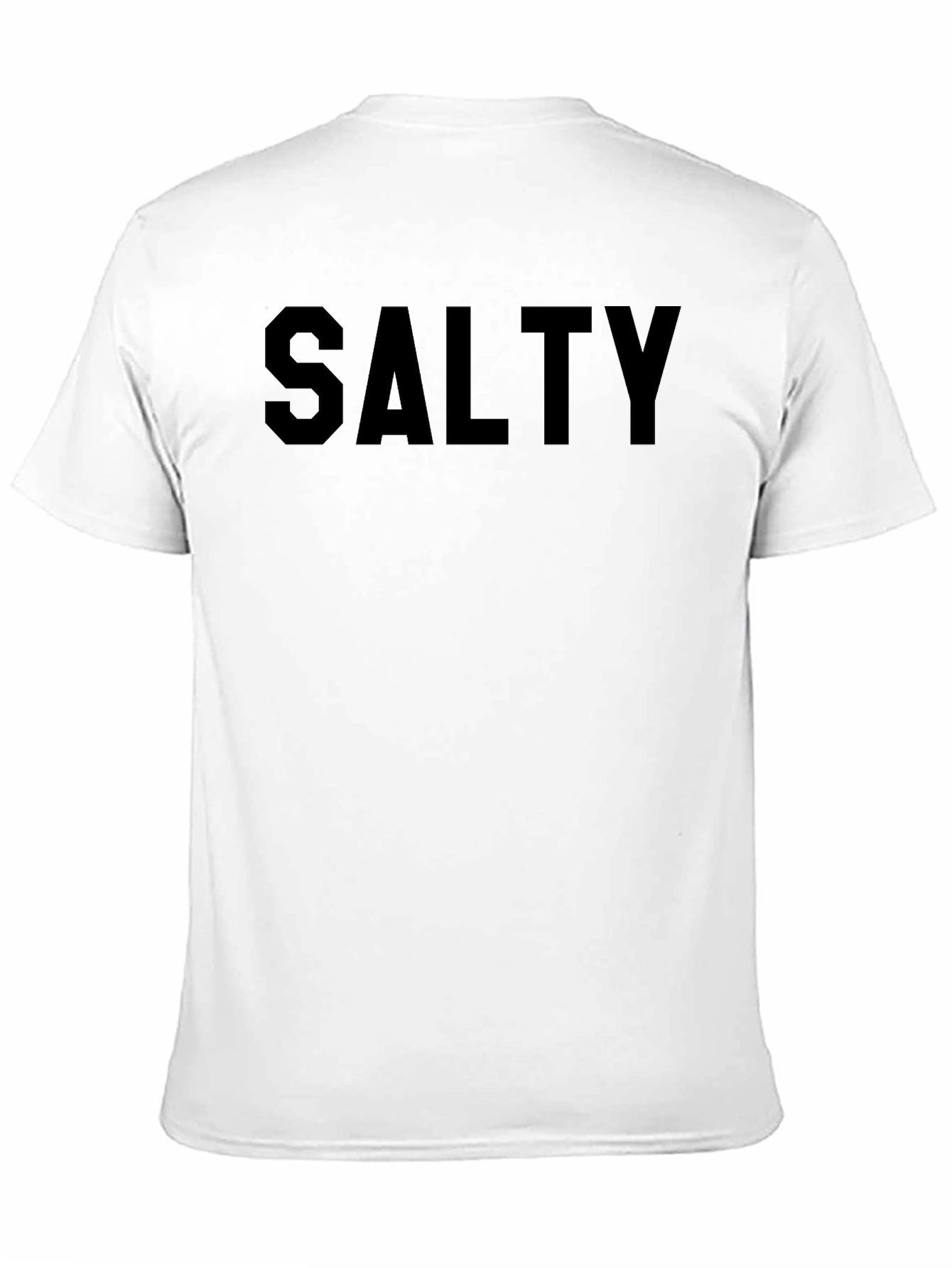 Salty Graphic Tee - Mens Crew Neck T-Shirt