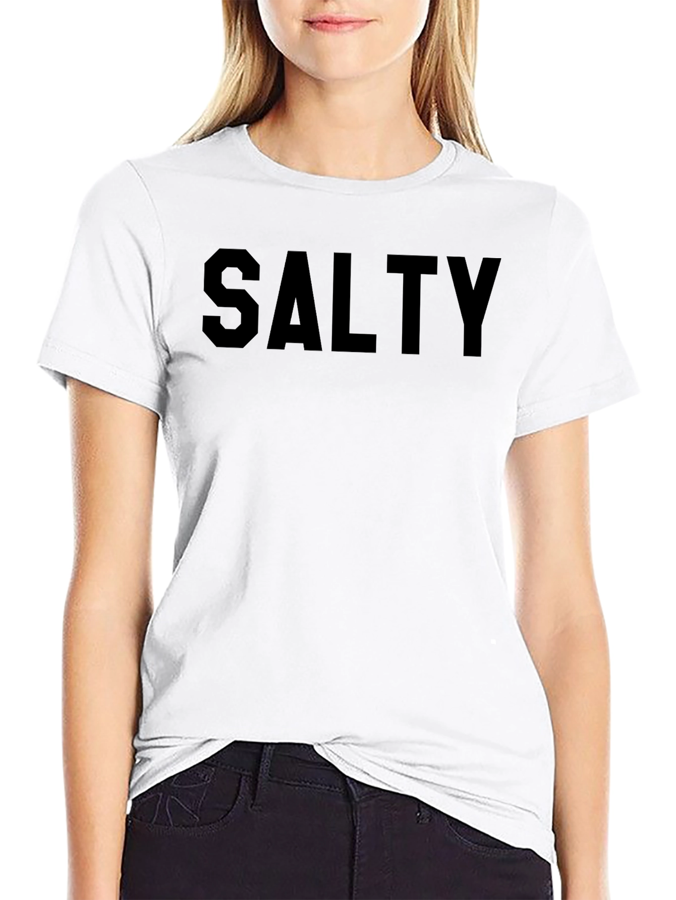 Salty Graphic Tee - Mens Crew Neck T-Shirt