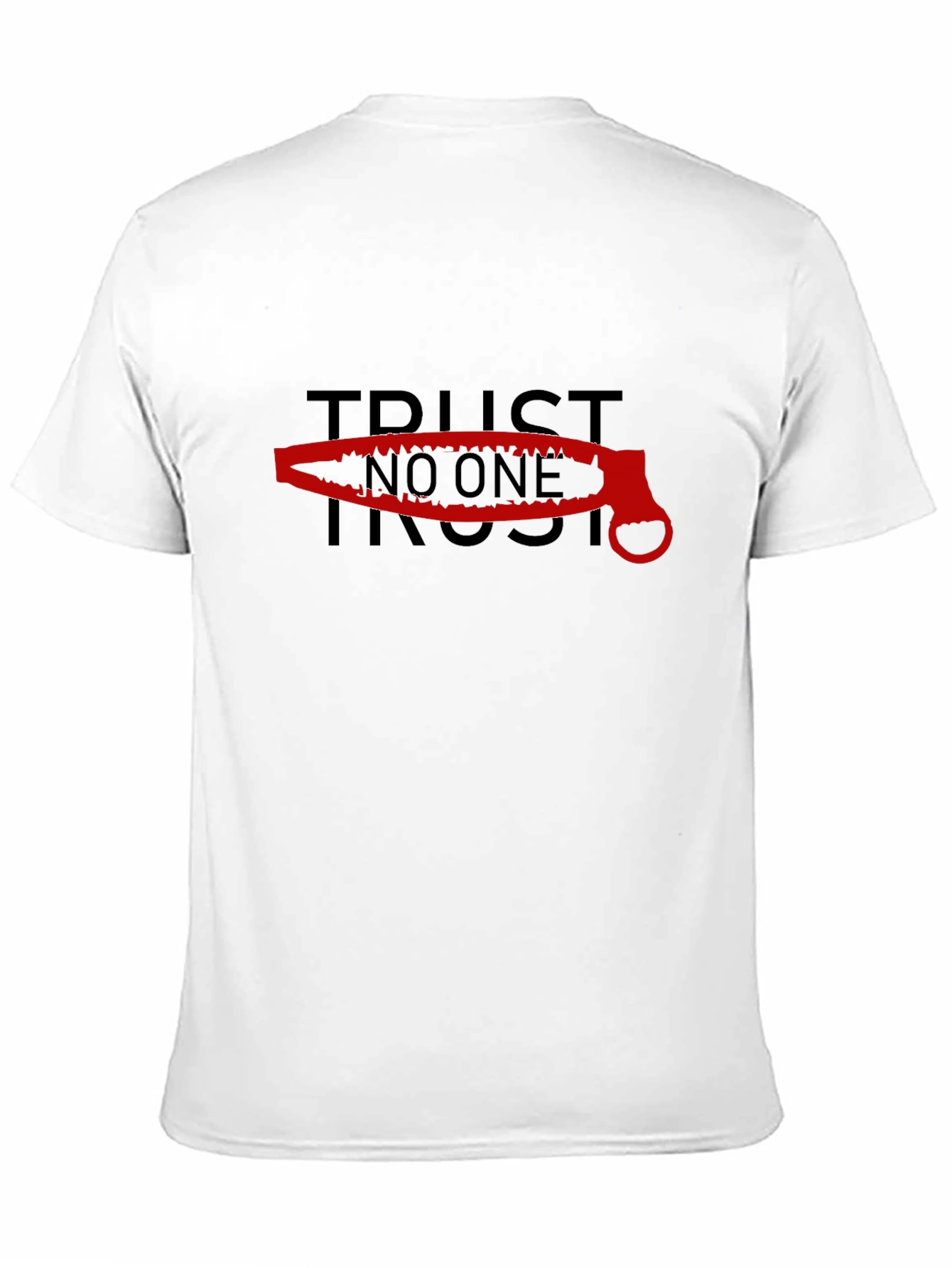Trust No One Graphic T-Shirt