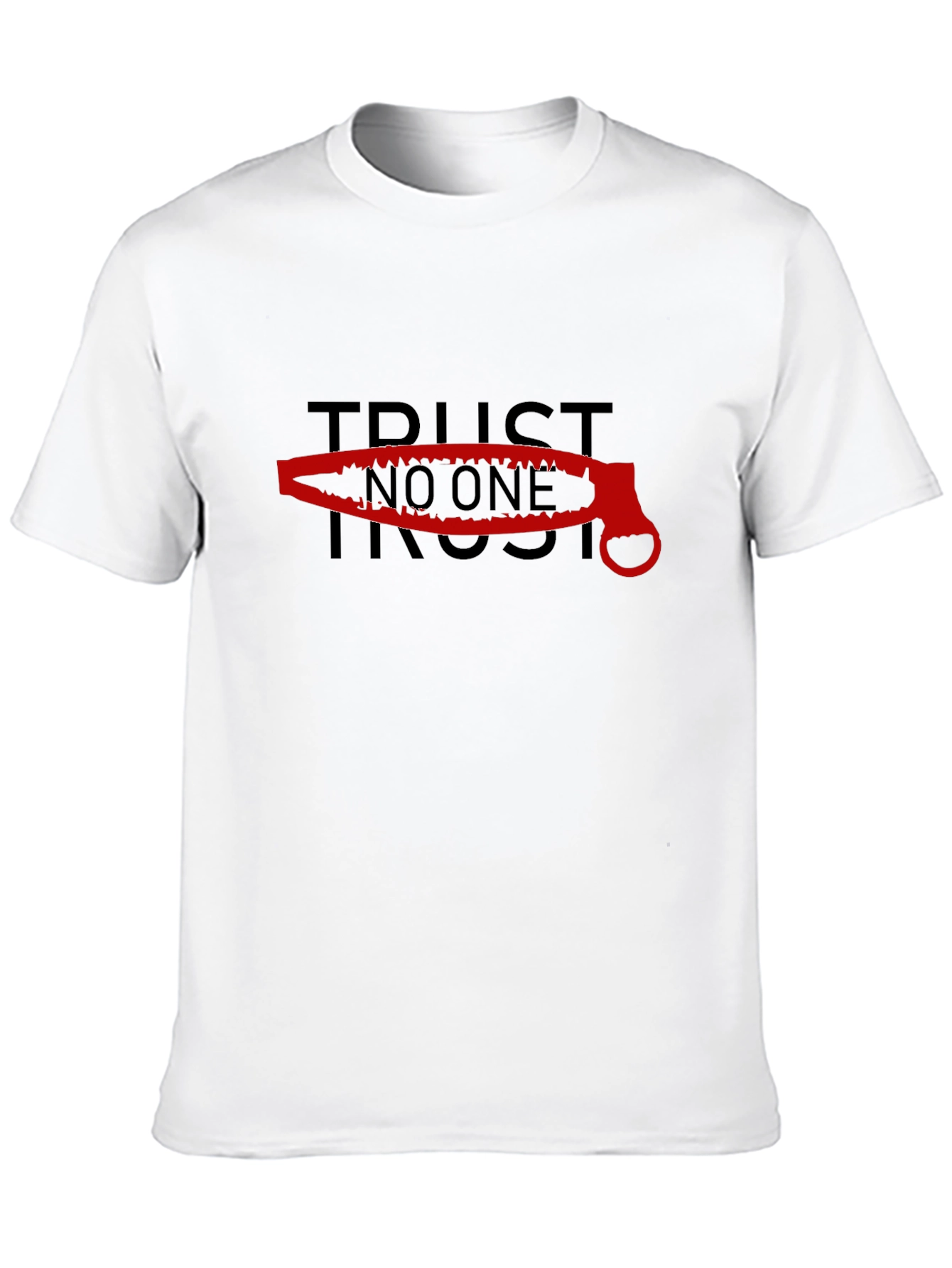 Trust No One Graphic T-Shirt