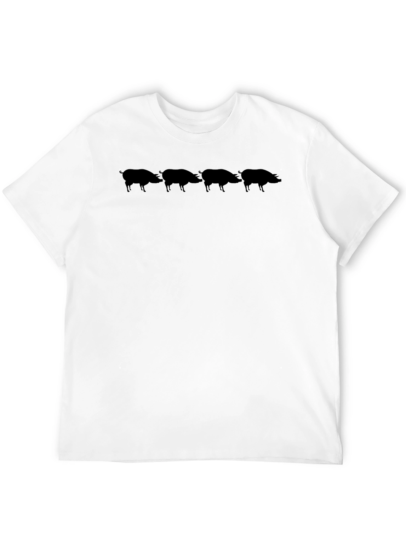 Black Hog Silhouette T-Shirt