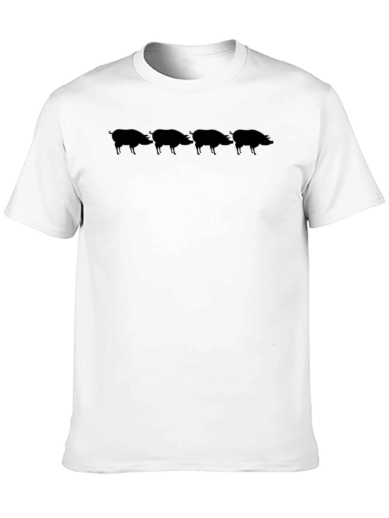 Black Hog Silhouette T-Shirt