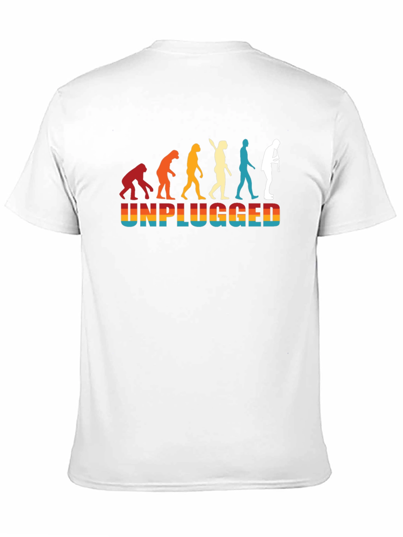 Unplugged Evolution Black T-Shirt