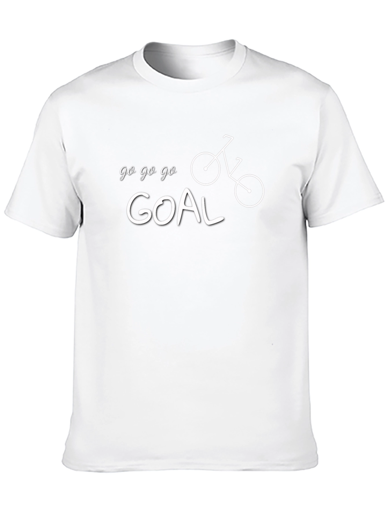 Go Goal Bike Graphic Tee - Black