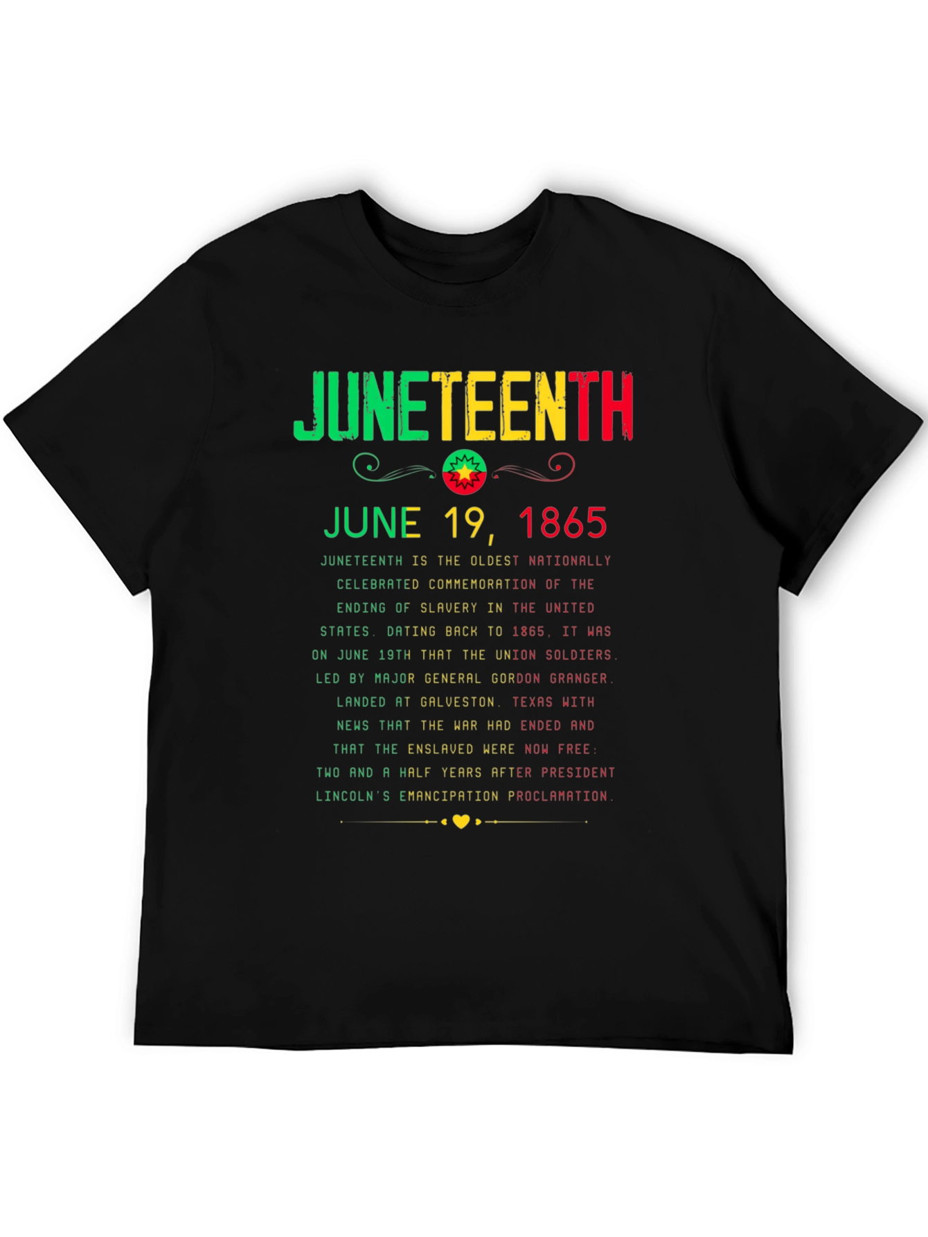 Juneteenth Freedom Day T-Shirt