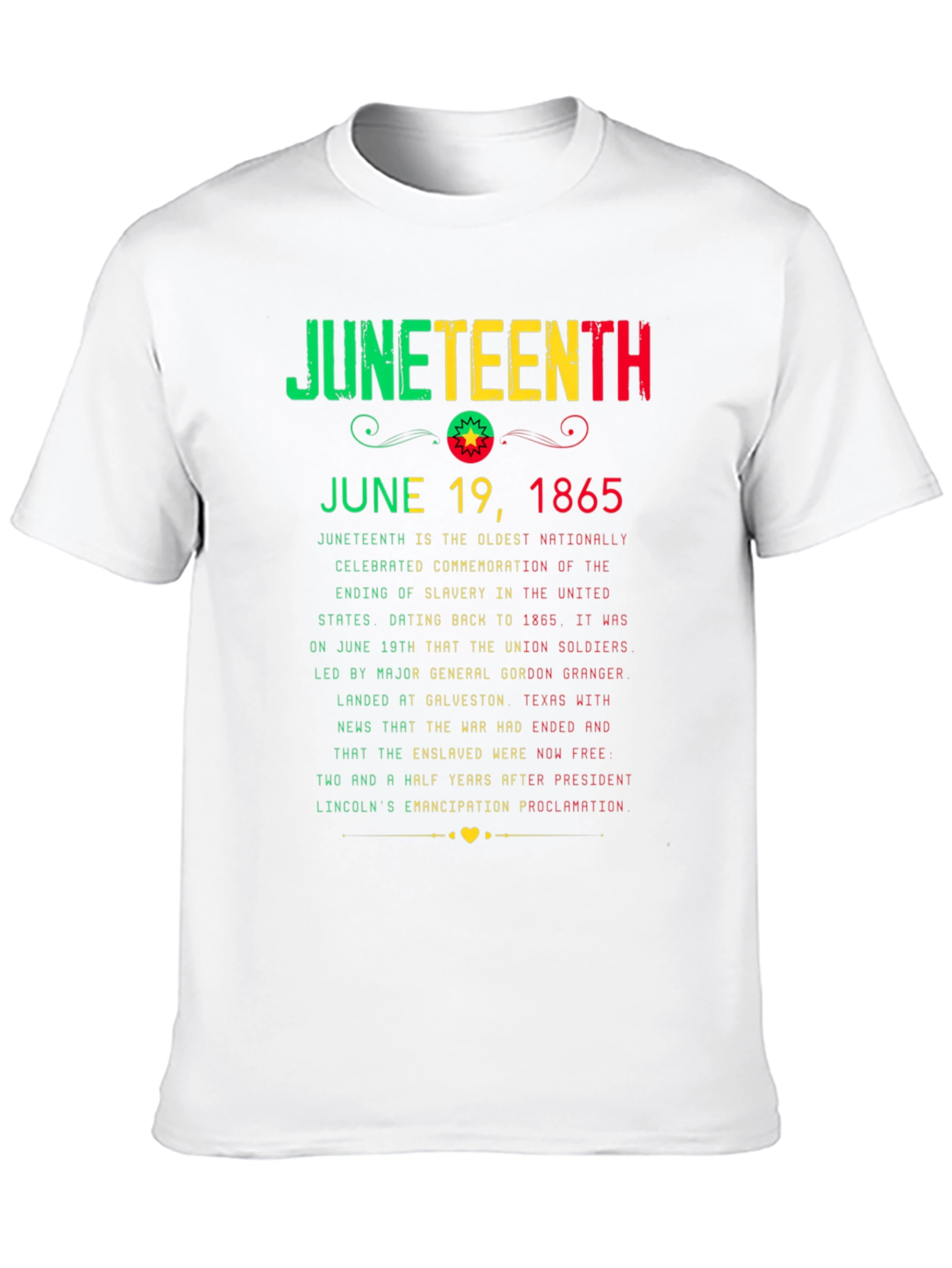 Juneteenth Freedom Day T-Shirt