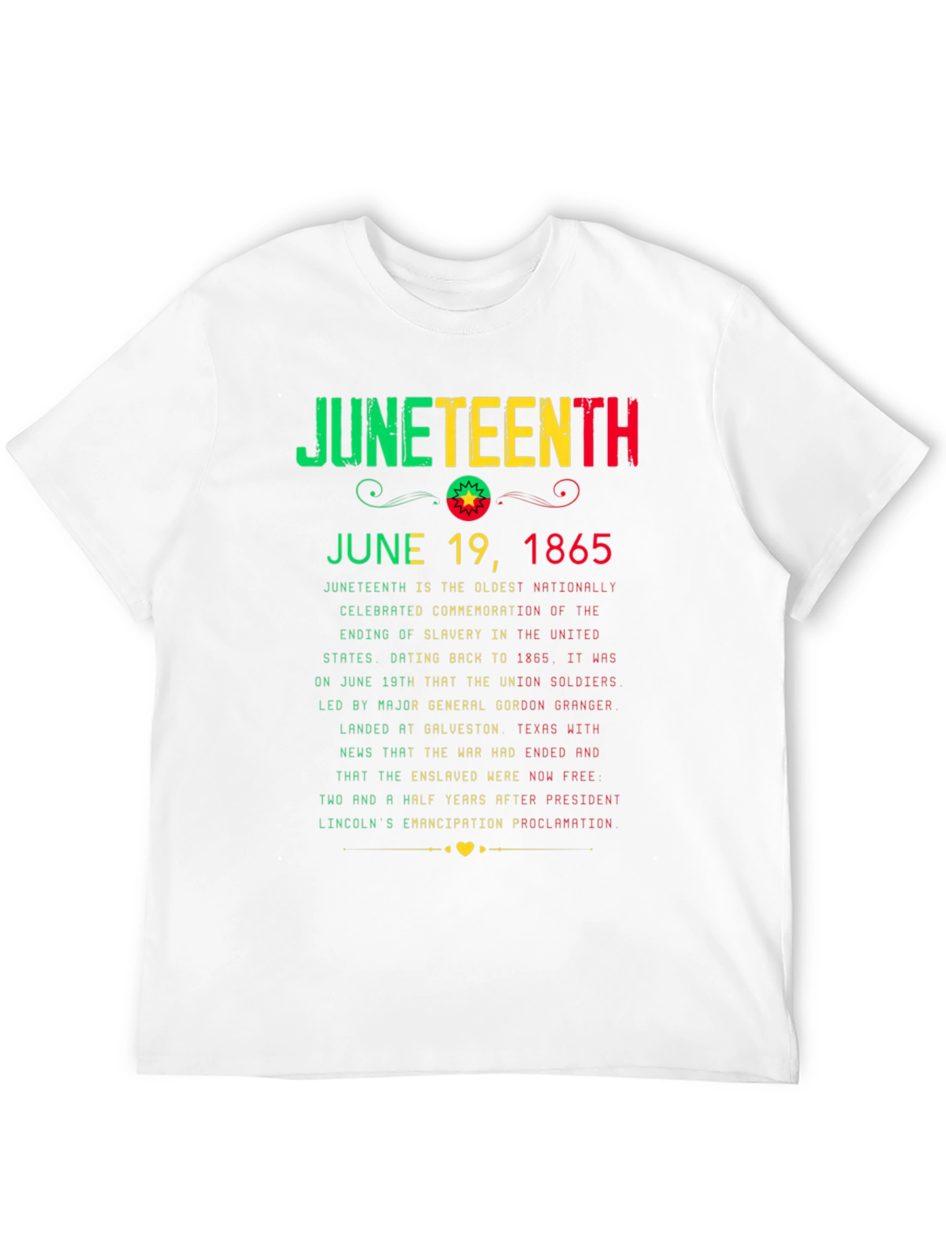 Juneteenth Freedom Day T-Shirt