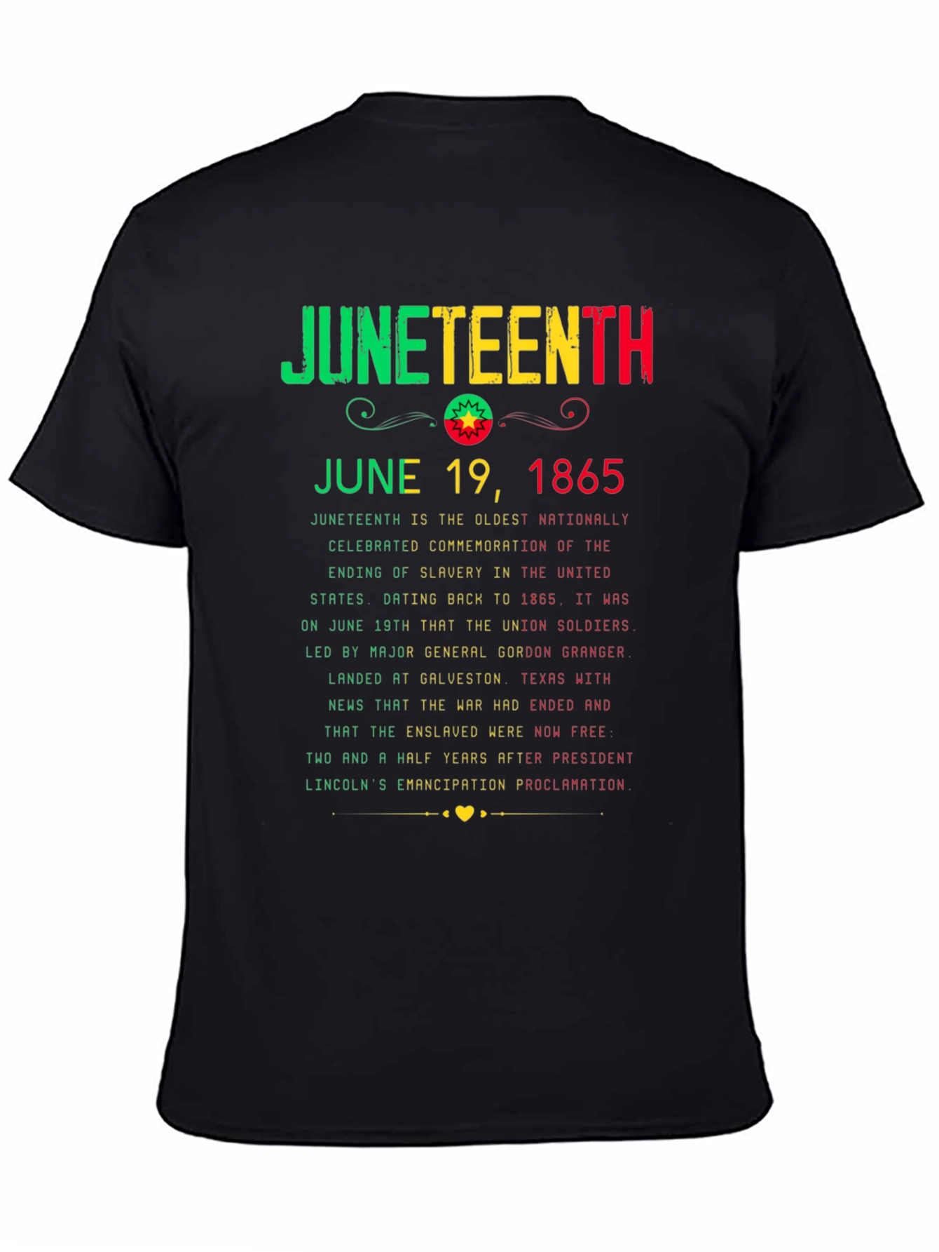 Juneteenth Freedom Day T-Shirt