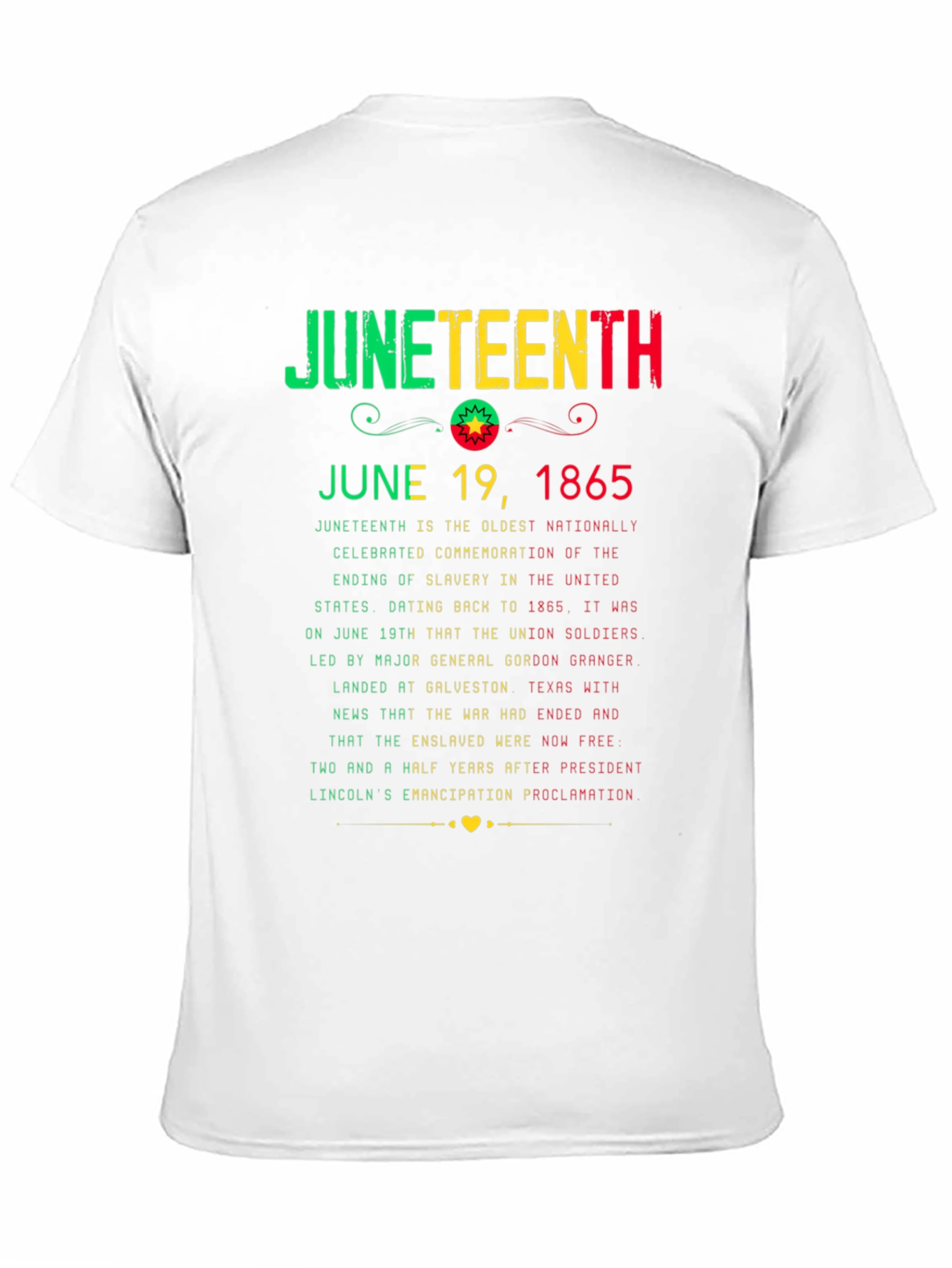 Juneteenth Freedom Day T-Shirt