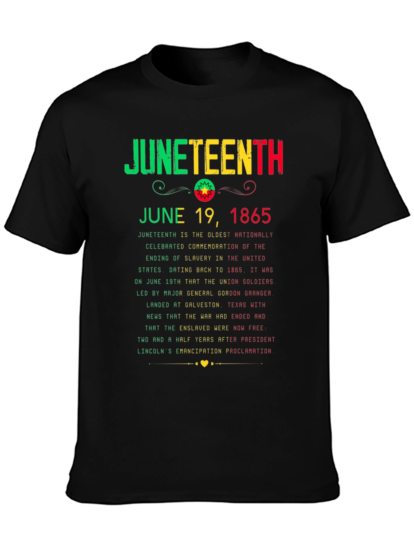 Juneteenth Freedom Day T-Shirt
