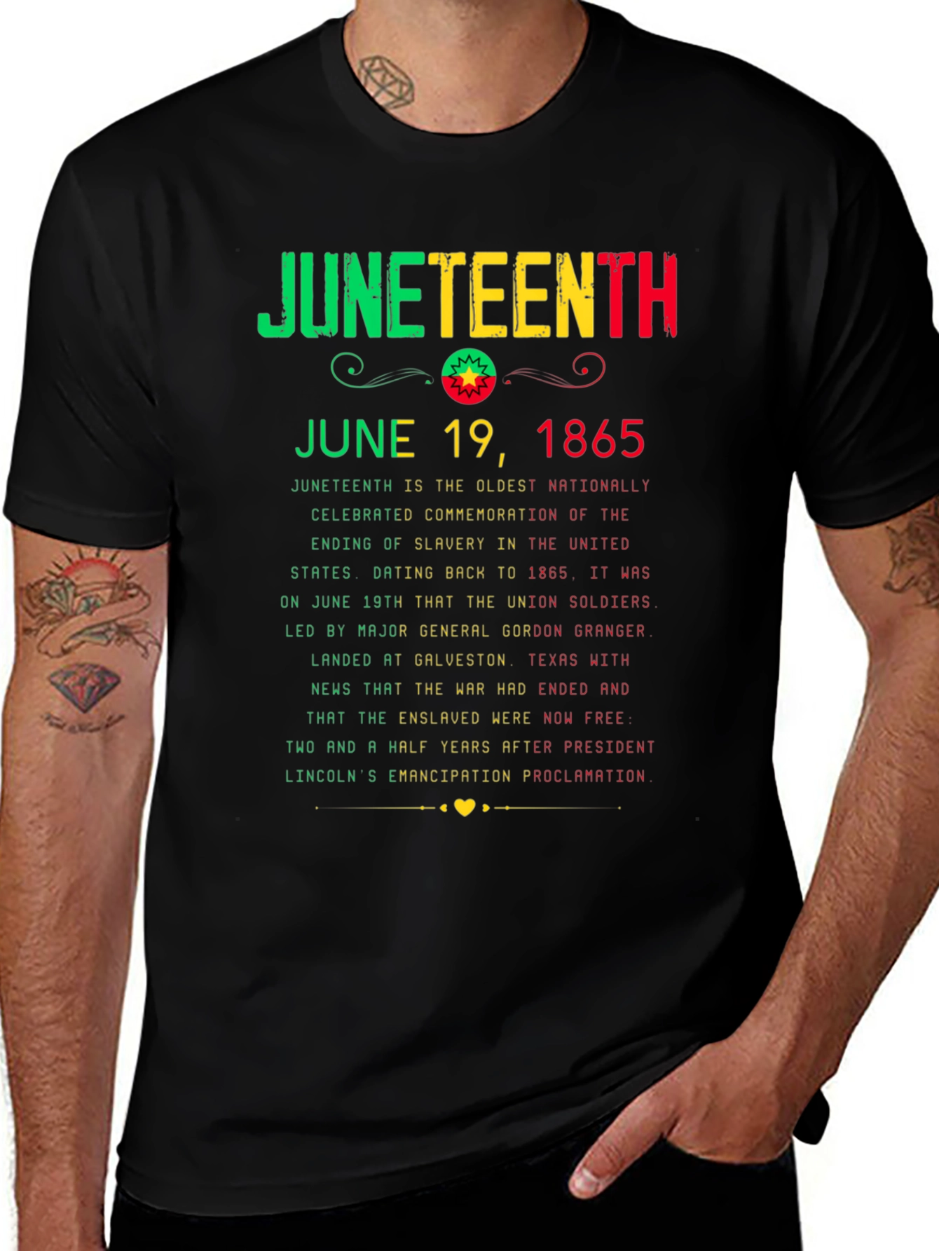 Juneteenth Freedom Day T-Shirt
