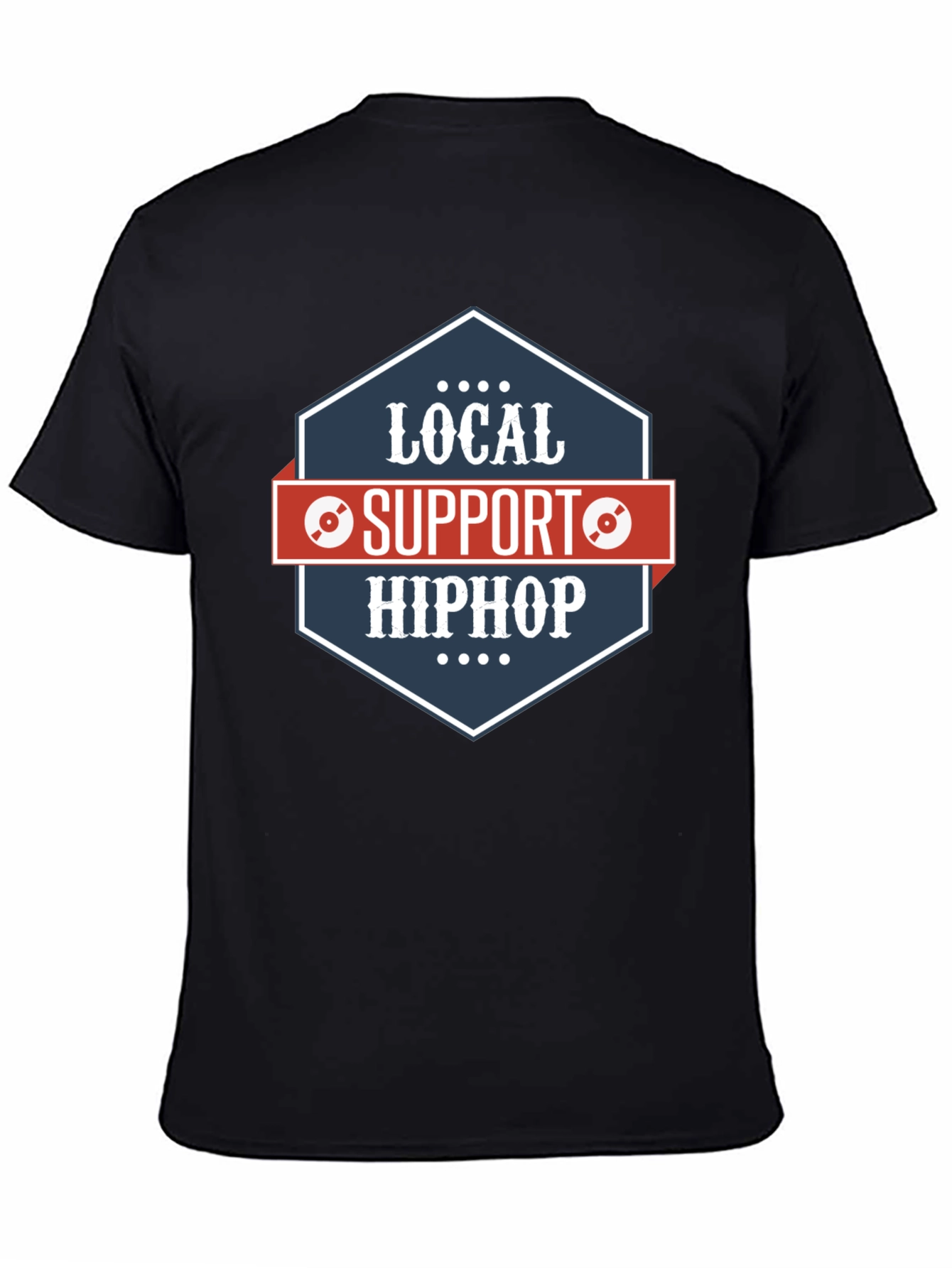 Local Support Hip Hop Graphic T-Shirt