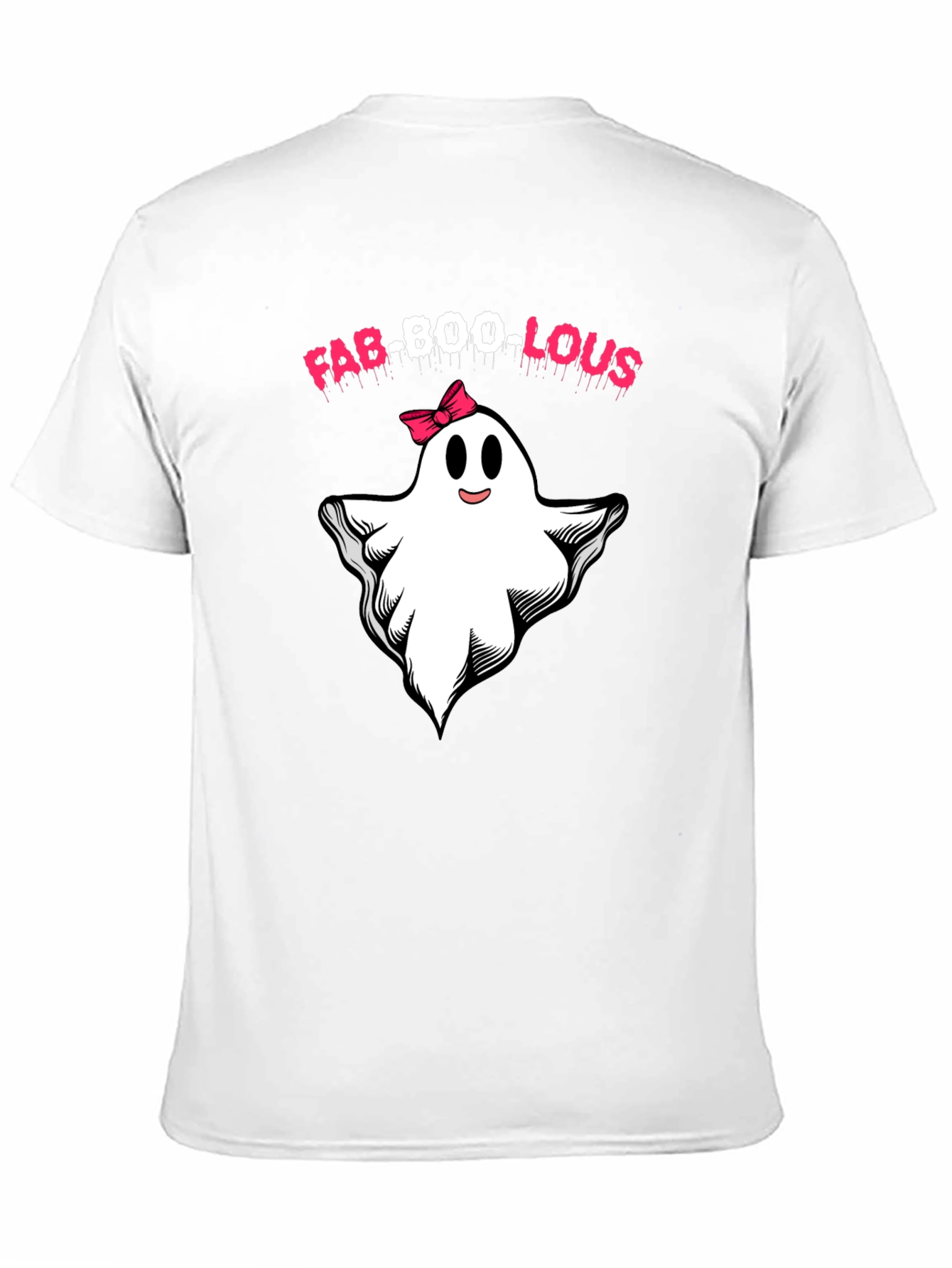 Fab-Boo-Lous Ghost T-Shirt - Halloween Spooky Cute