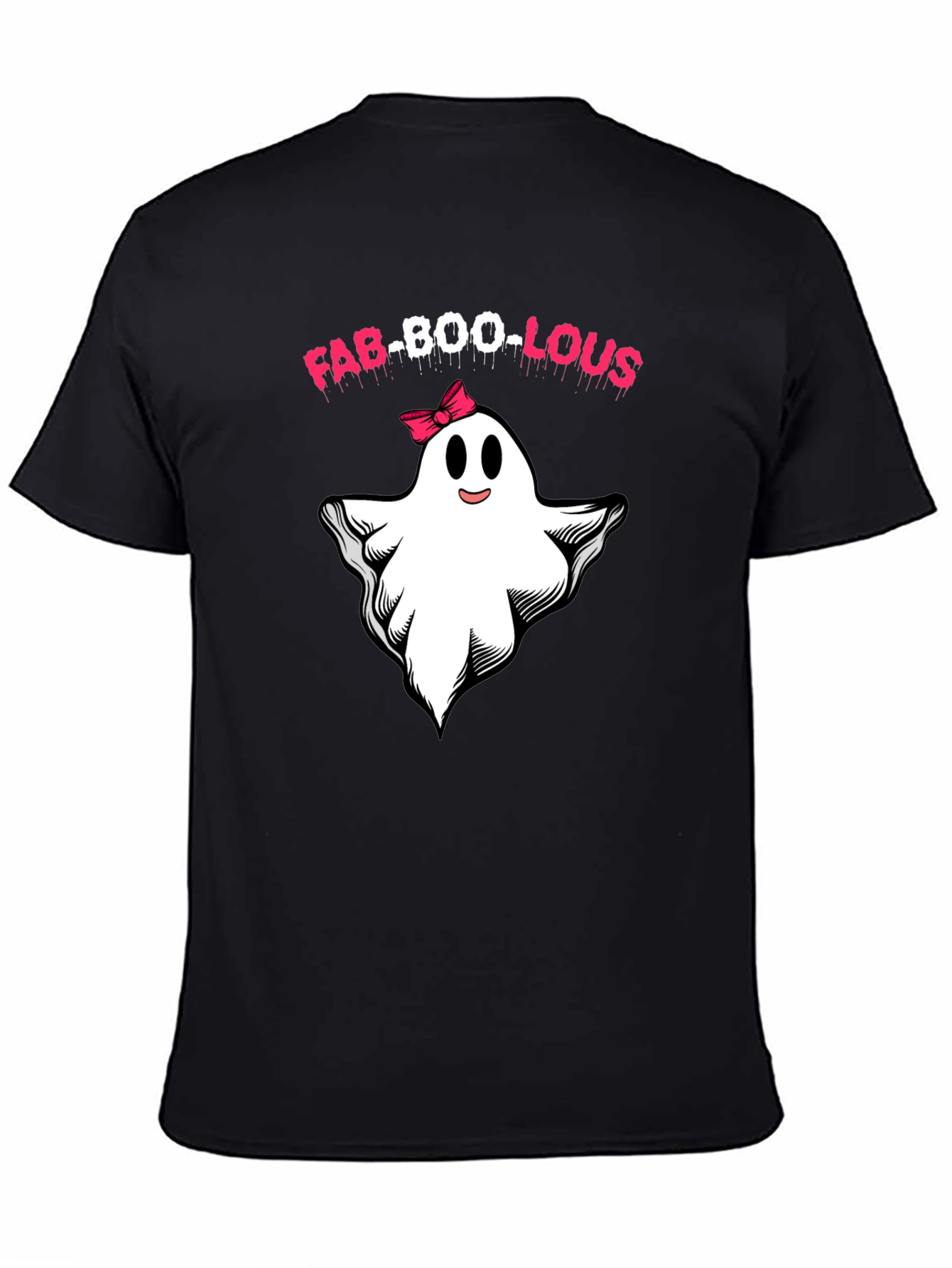 Fab-Boo-Lous Ghost T-Shirt - Halloween Spooky Cute