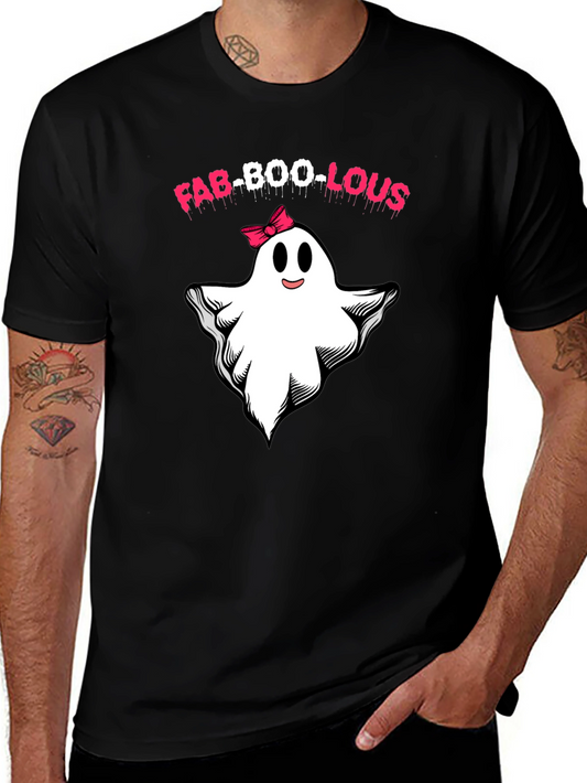 Fab-Boo-Lous Ghost T-Shirt - Halloween Spooky Cute