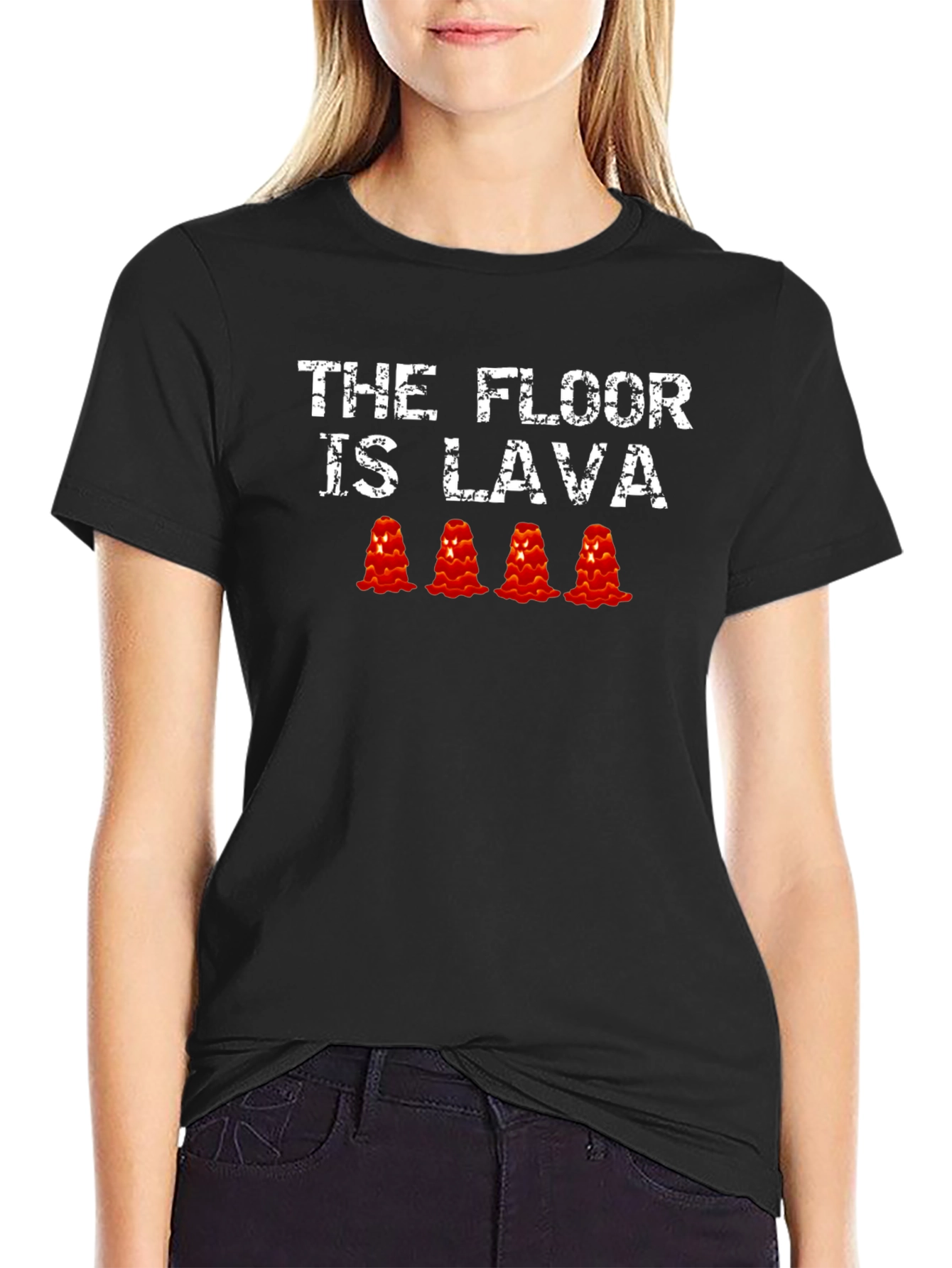 The Floor is Lava Graphic Tee