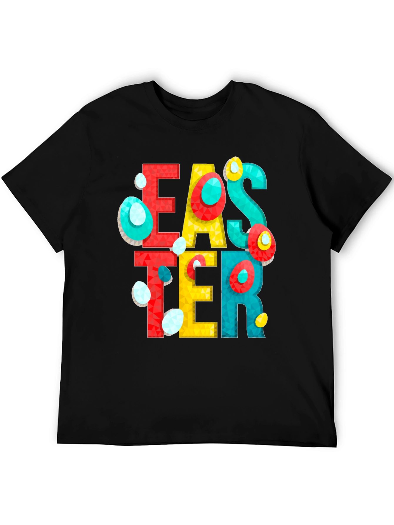 Easter Egg Hunt T-Shirt - Geometric Design
