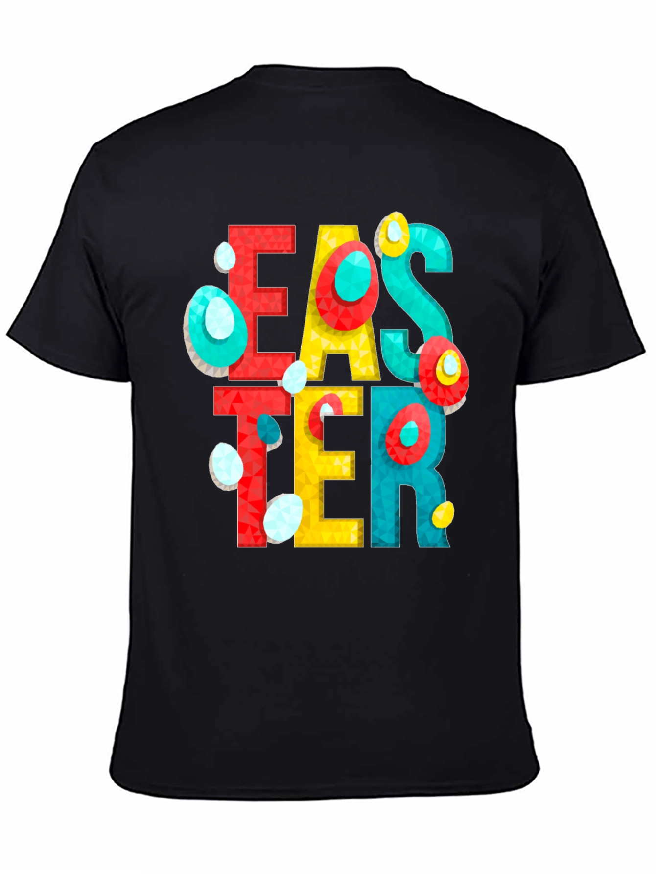 Easter Egg Hunt T-Shirt - Geometric Design