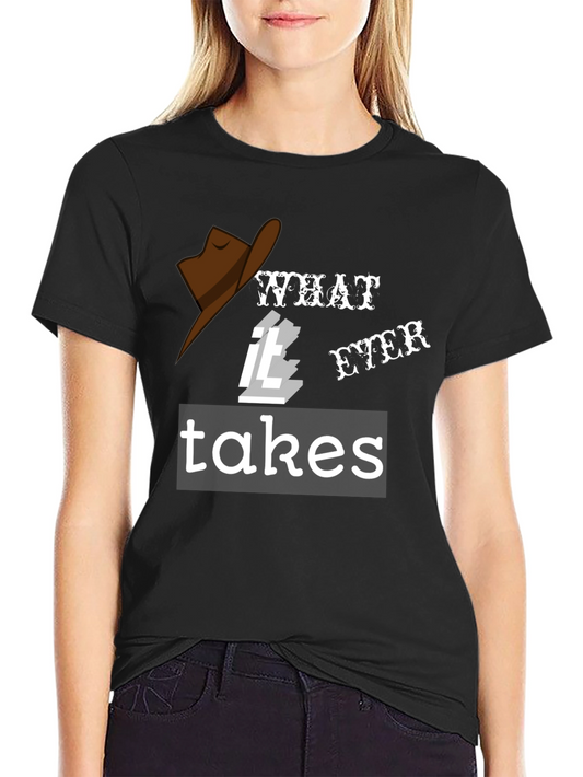 What IT Ever Takes Cowboy Hat T-Shirt