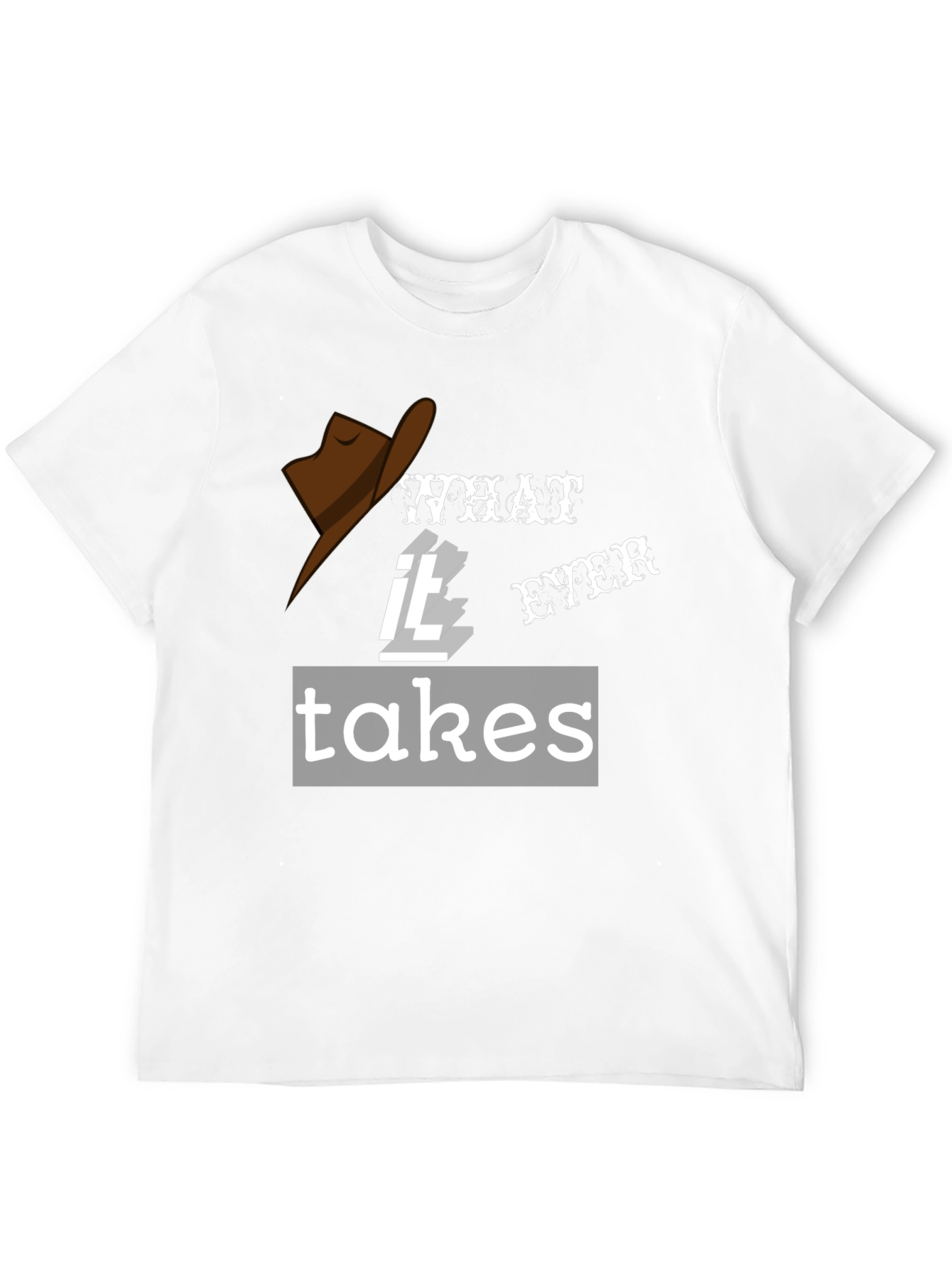 What IT Ever Takes Cowboy Hat T-Shirt
