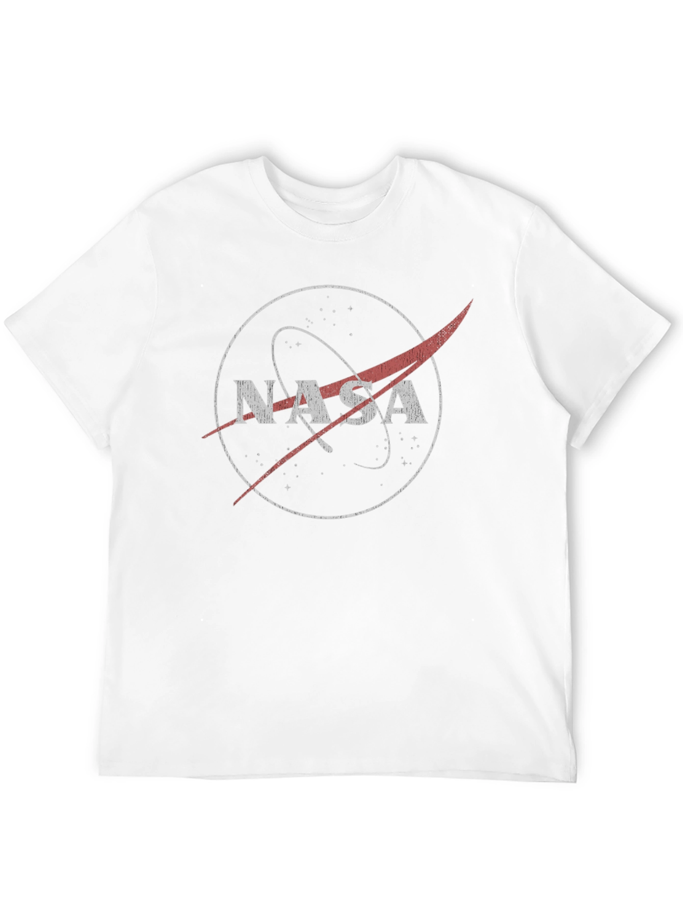 NASA Retro Logo Black T-Shirt