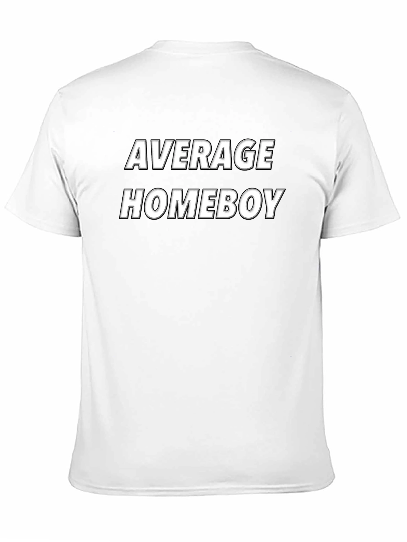Average Homeboy Graphic Tee - Mens Black T-Shirt