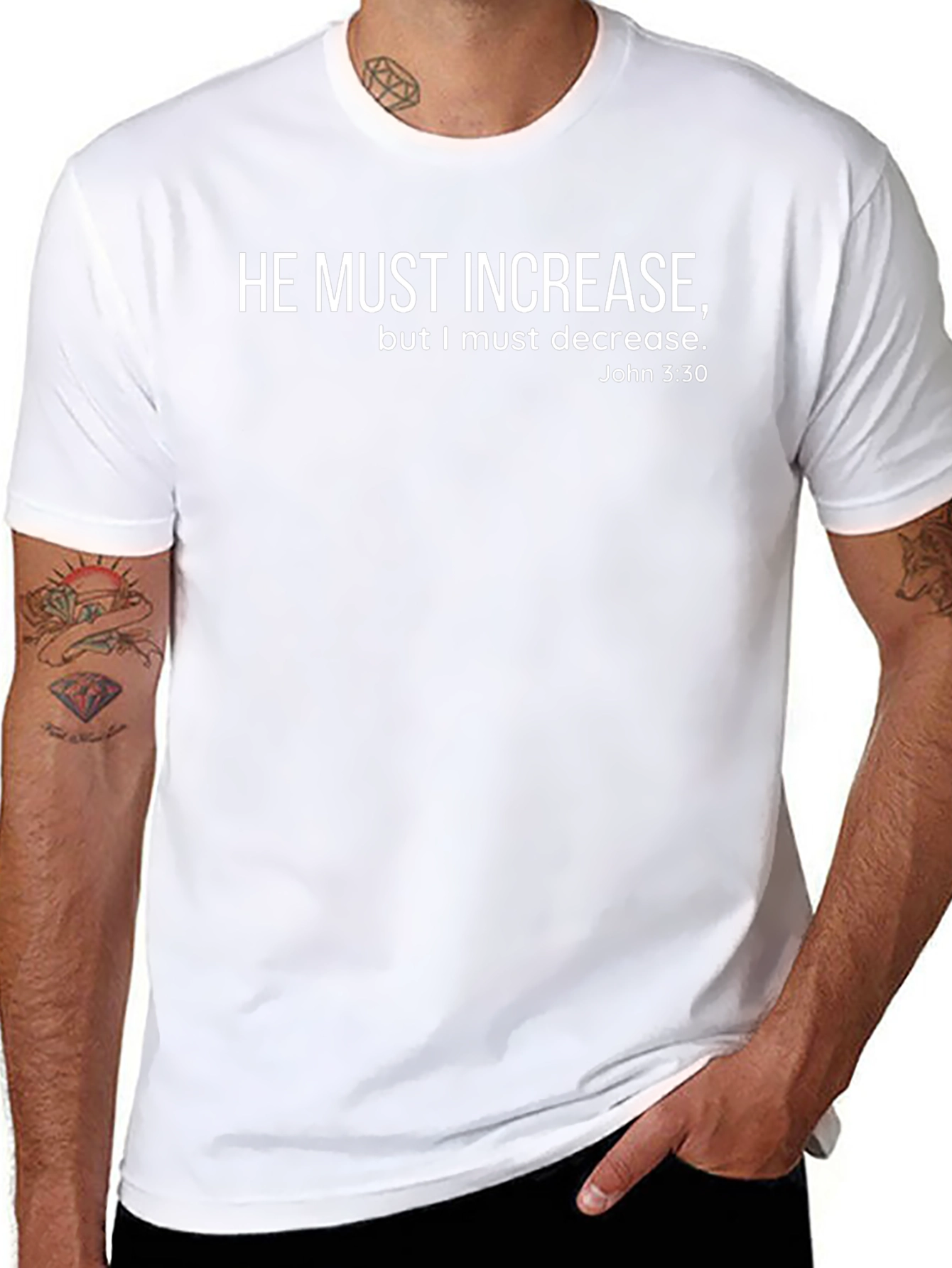He Must Increase Christian T-Shirt