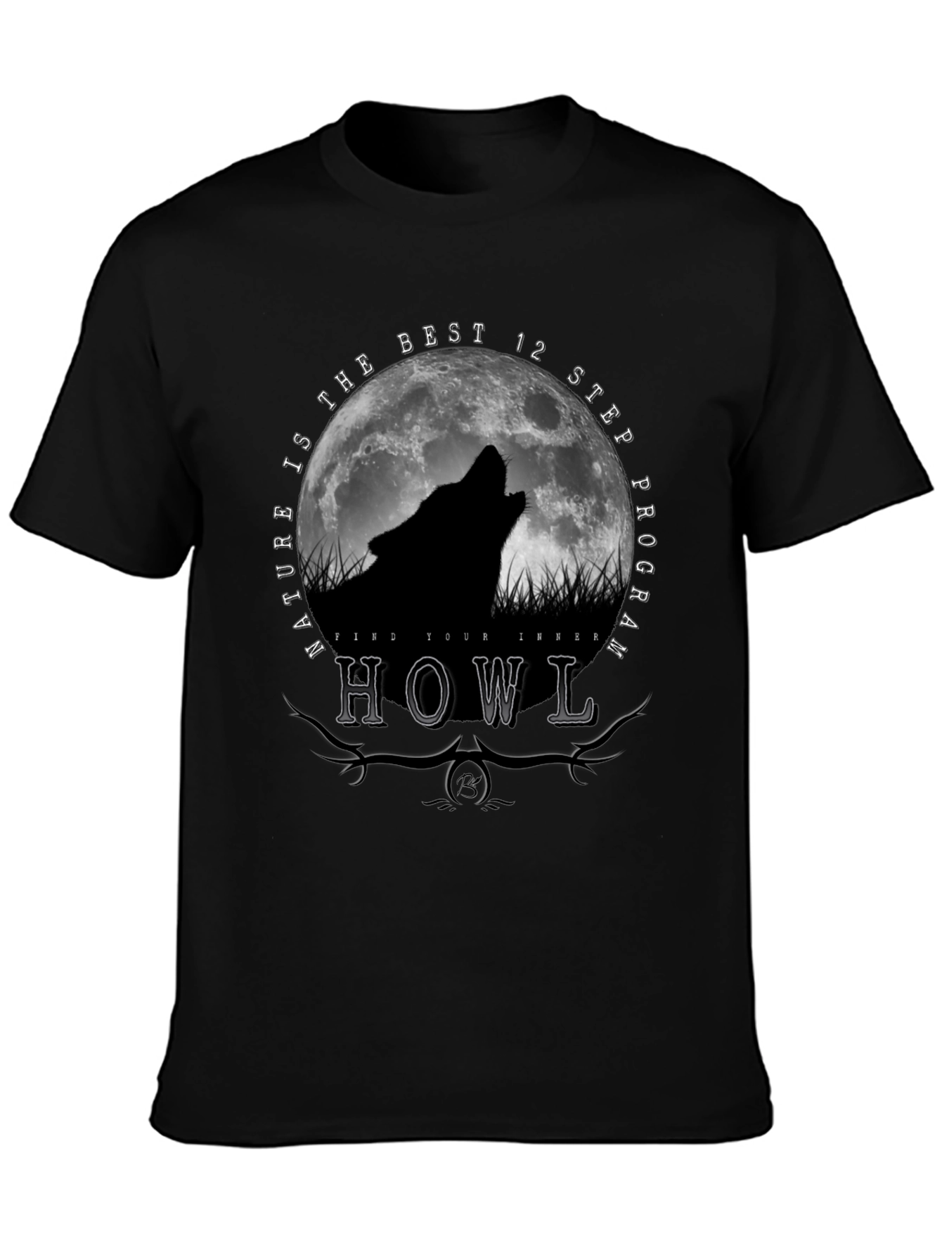 Nature Howl Wolf T-Shirt
