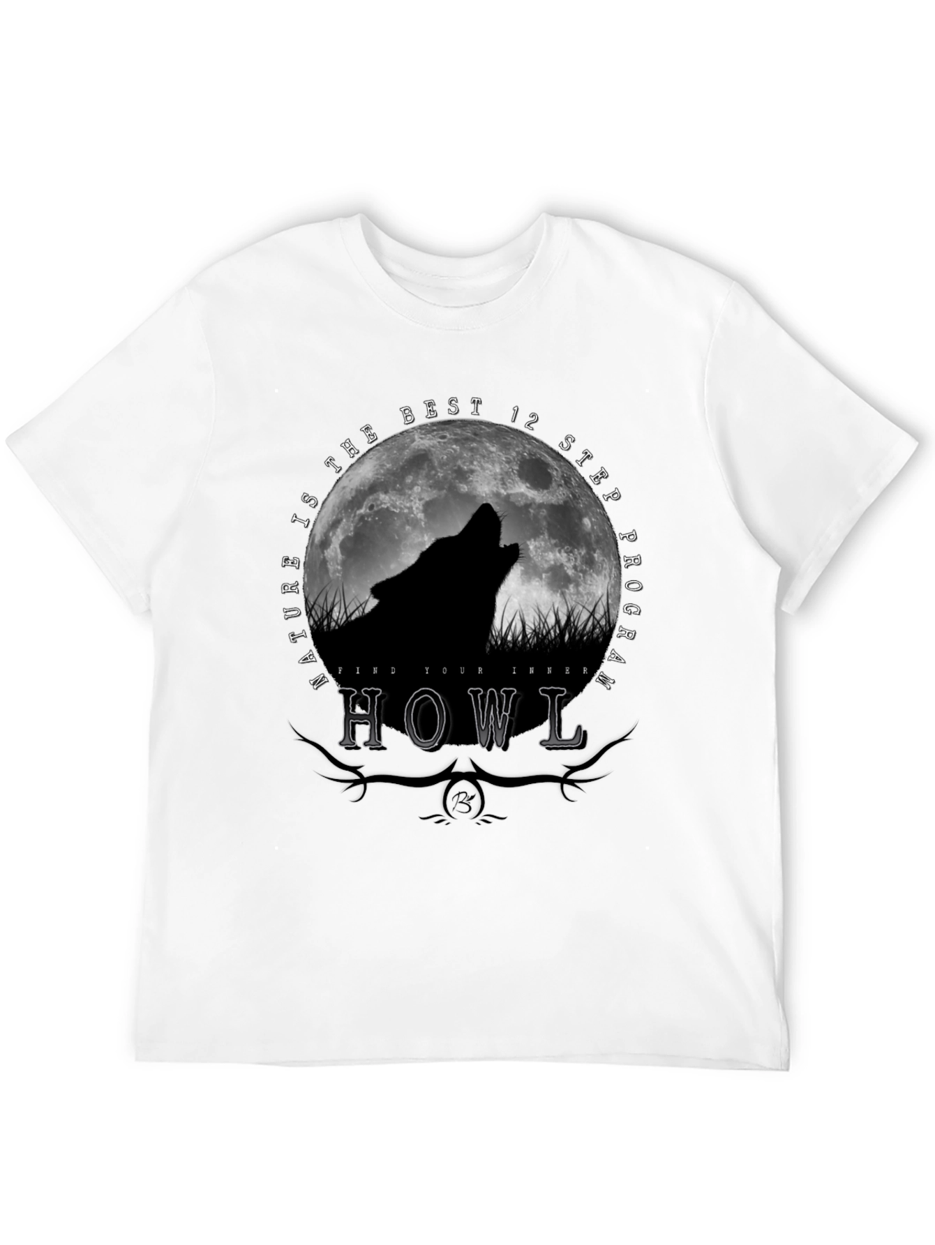 Nature Howl Wolf T-Shirt