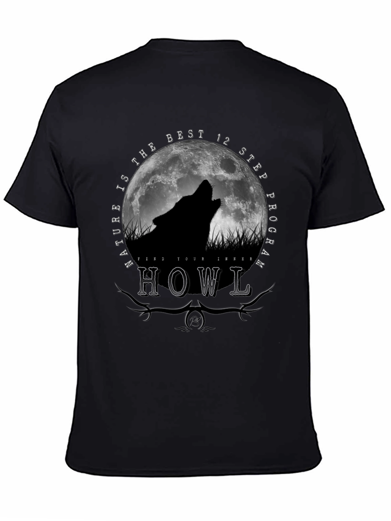 Nature Howl Wolf T-Shirt