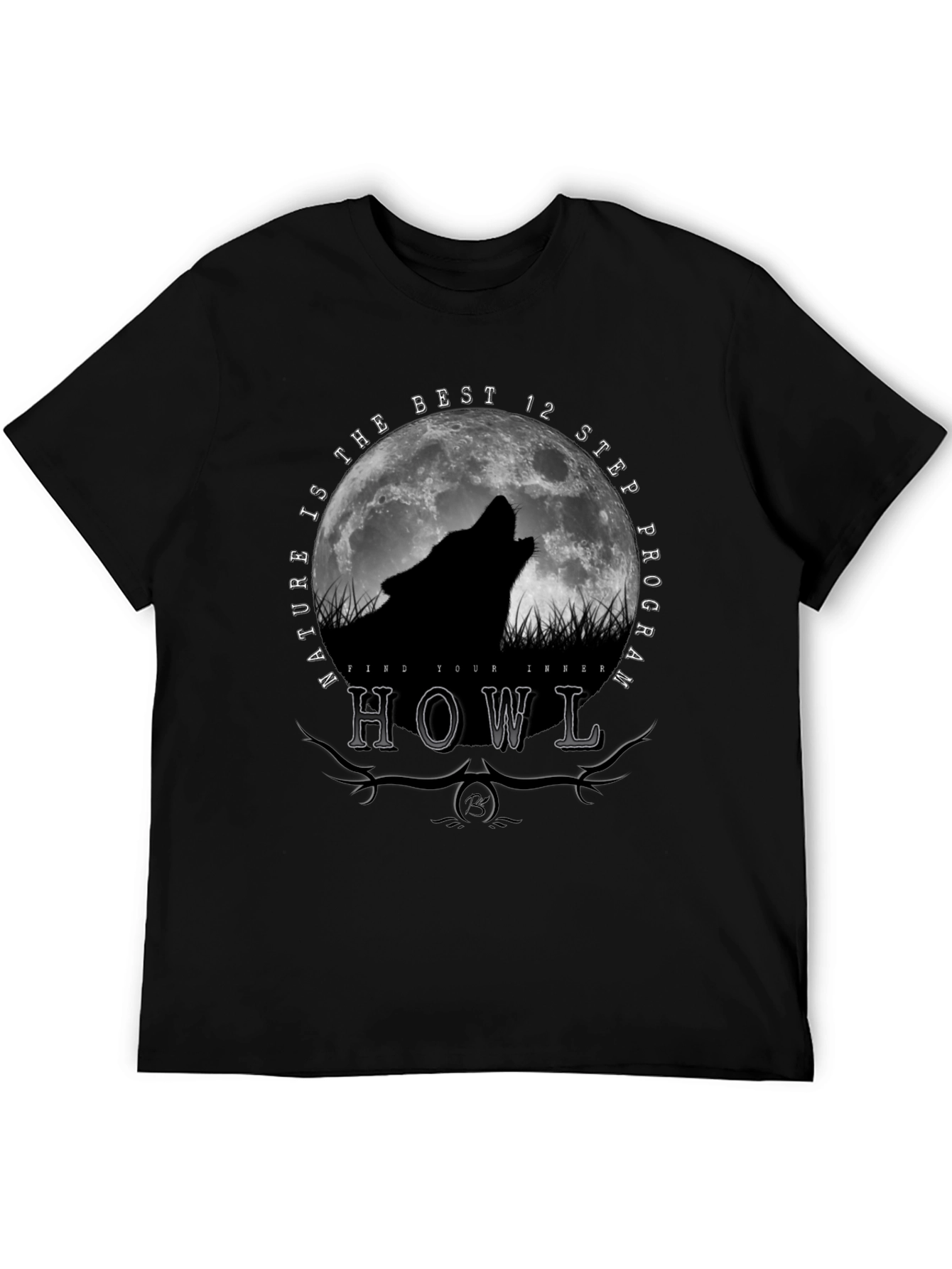 Nature Howl Wolf T-Shirt