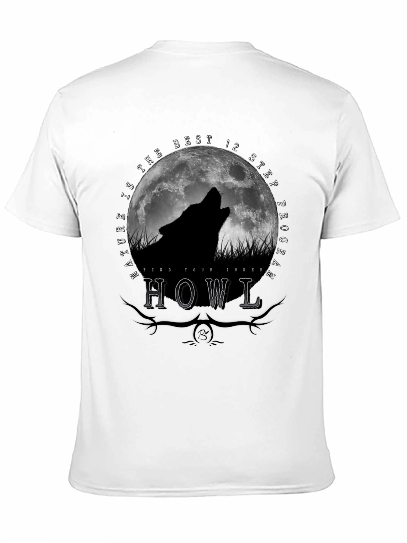 Nature Howl Wolf T-Shirt