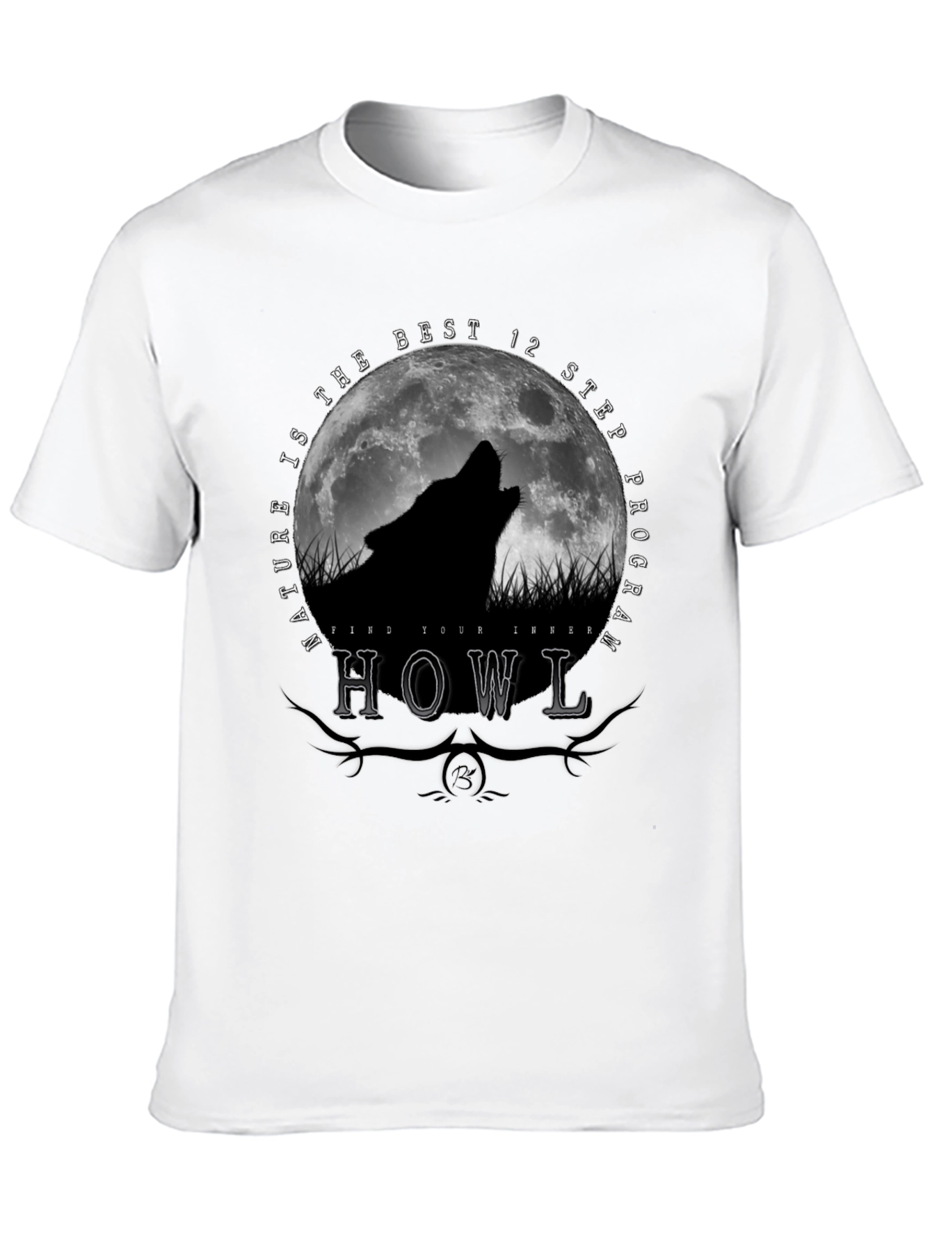 Nature Howl Wolf T-Shirt